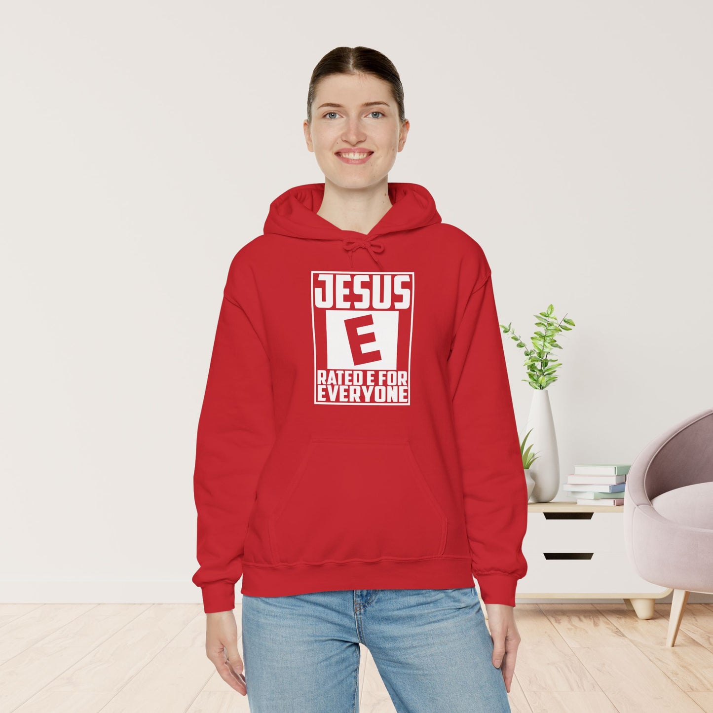 Jesus Rated E for Everyone Hoodie