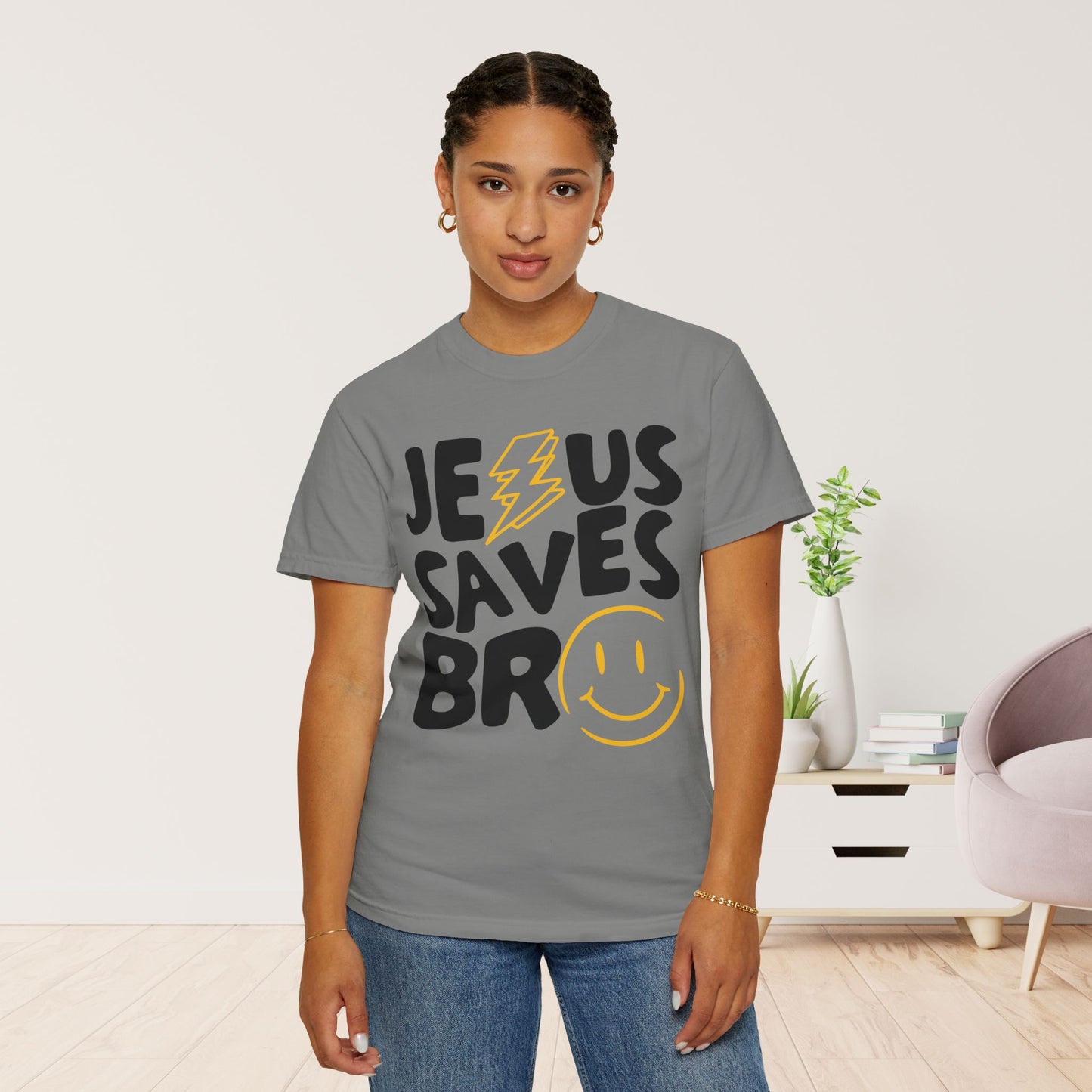 Jesus Saves Bro Comfort Colors Shirt
