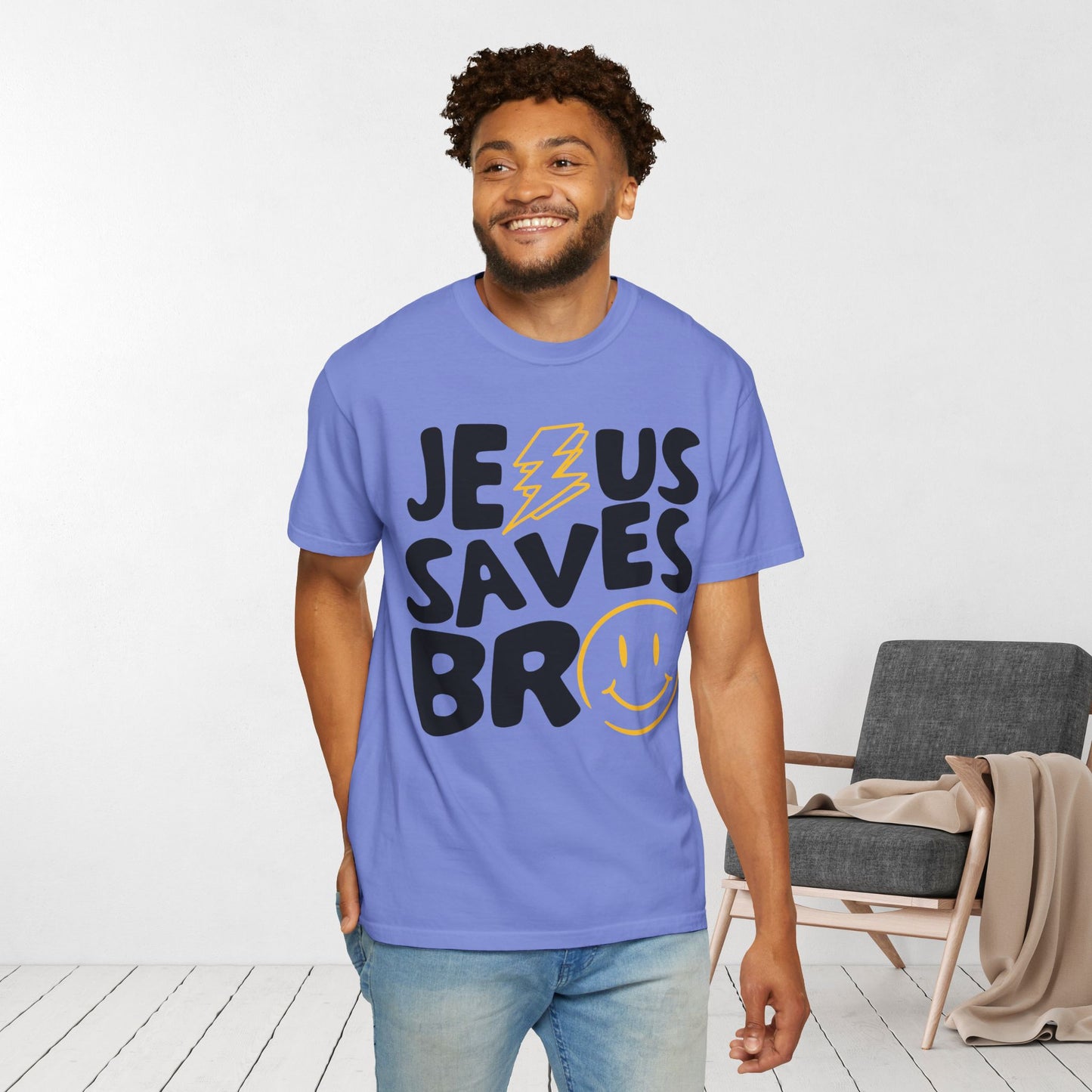 Jesus Saves Bro Comfort Colors Shirt