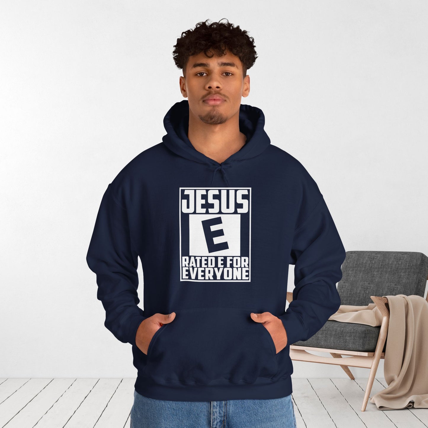Jesus Rated E for Everyone Hoodie