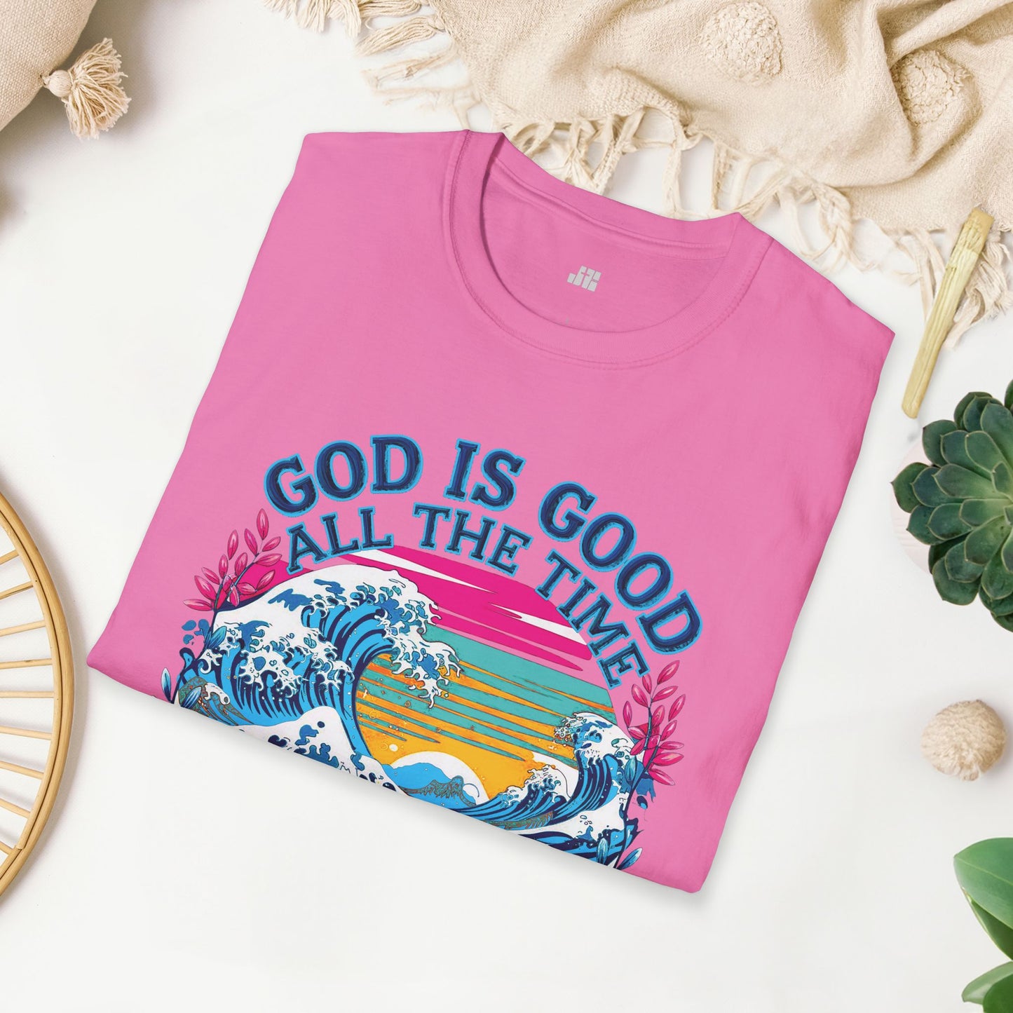 God is Good All The Time Softstyle T-shirt