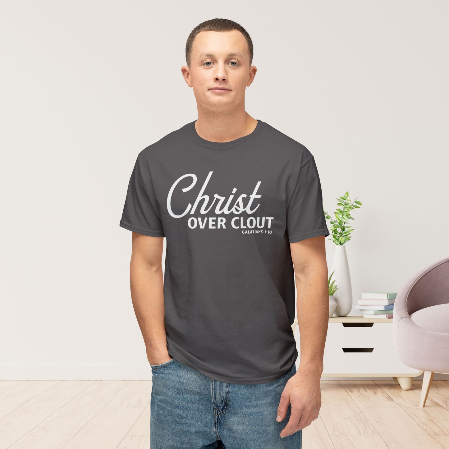 Christ Over Clout Unisex HD Cotton Tee