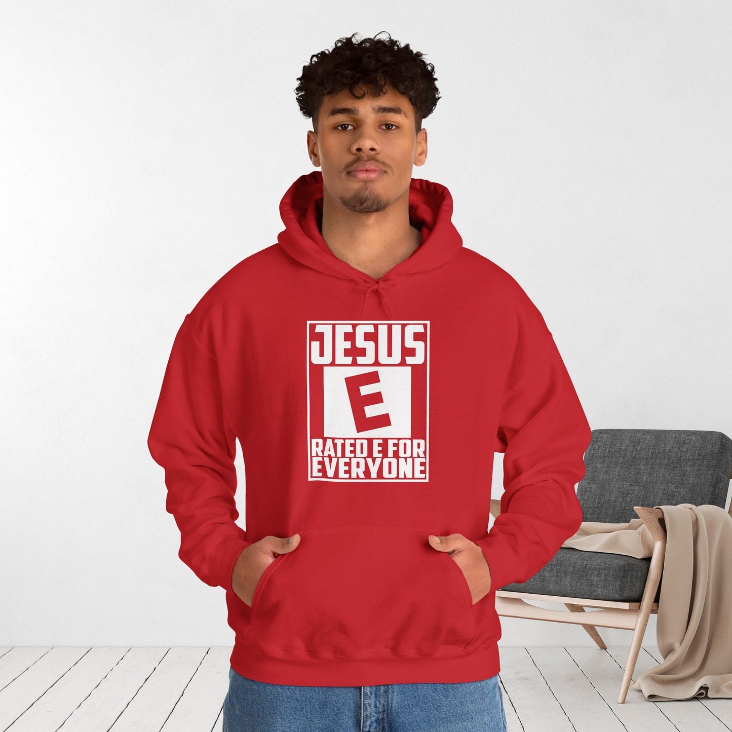 Jesus Rated E for Everyone Hoodie