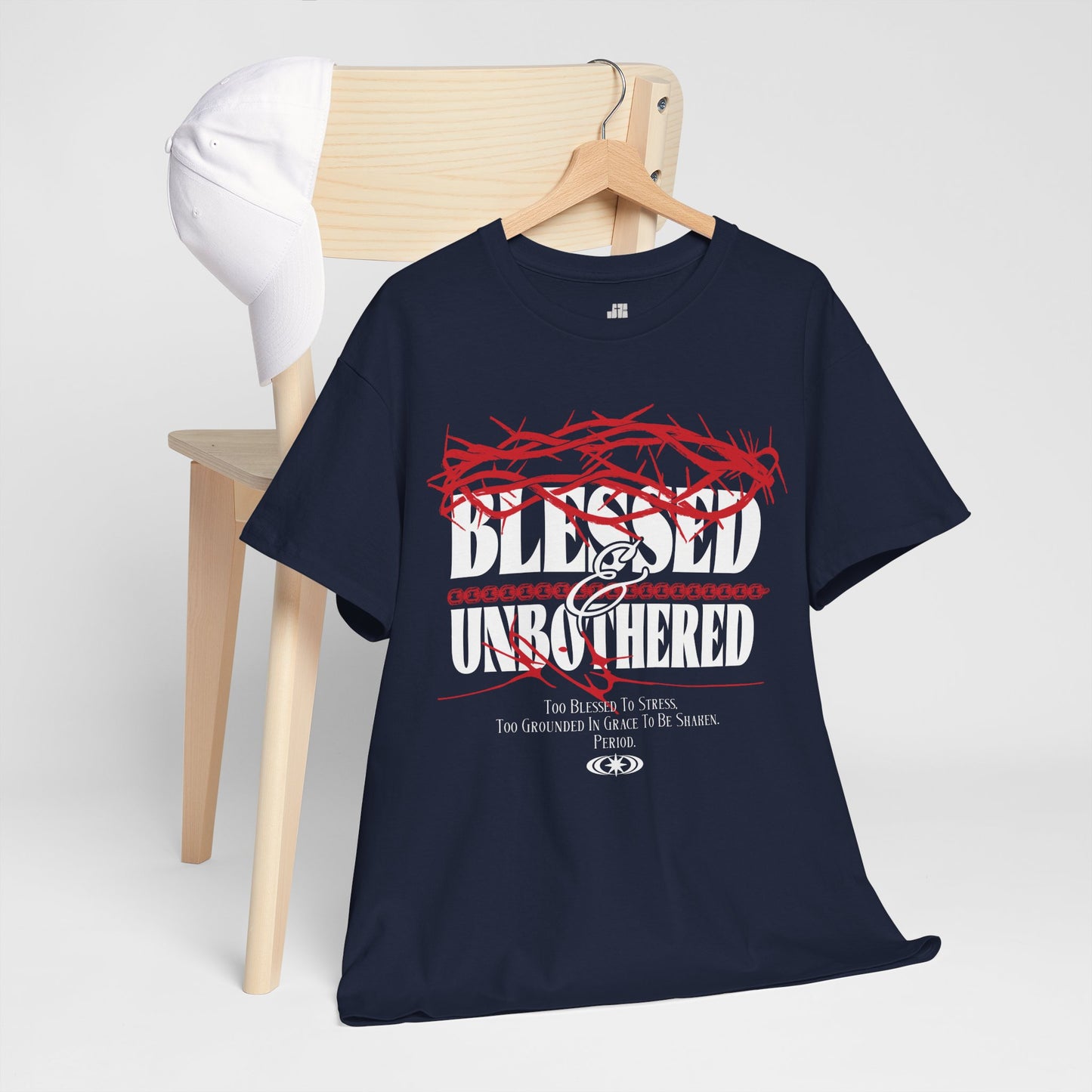 Blessed & Unbothered Heavy Cotton Tee