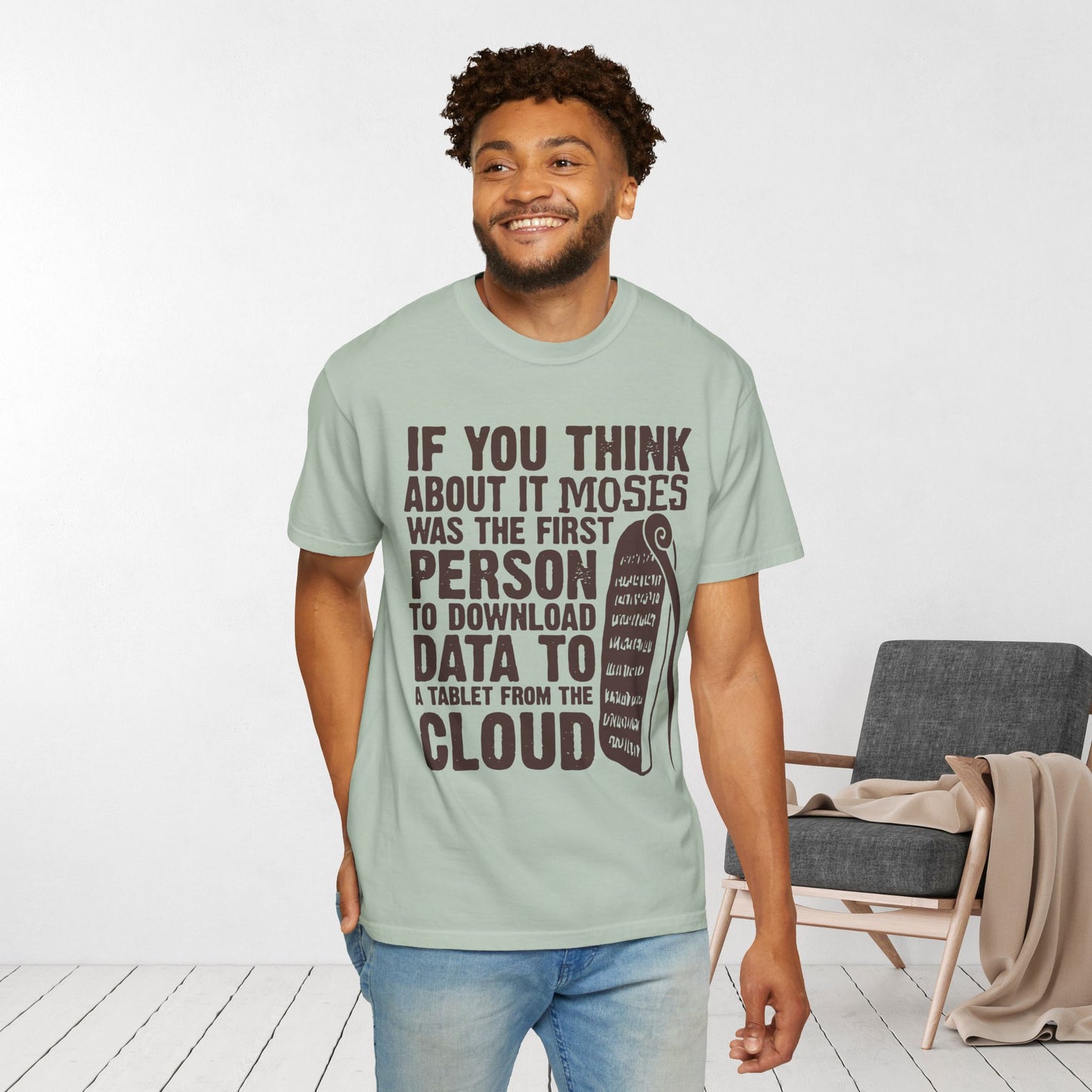 Divine Download Comfort Colors Shirt