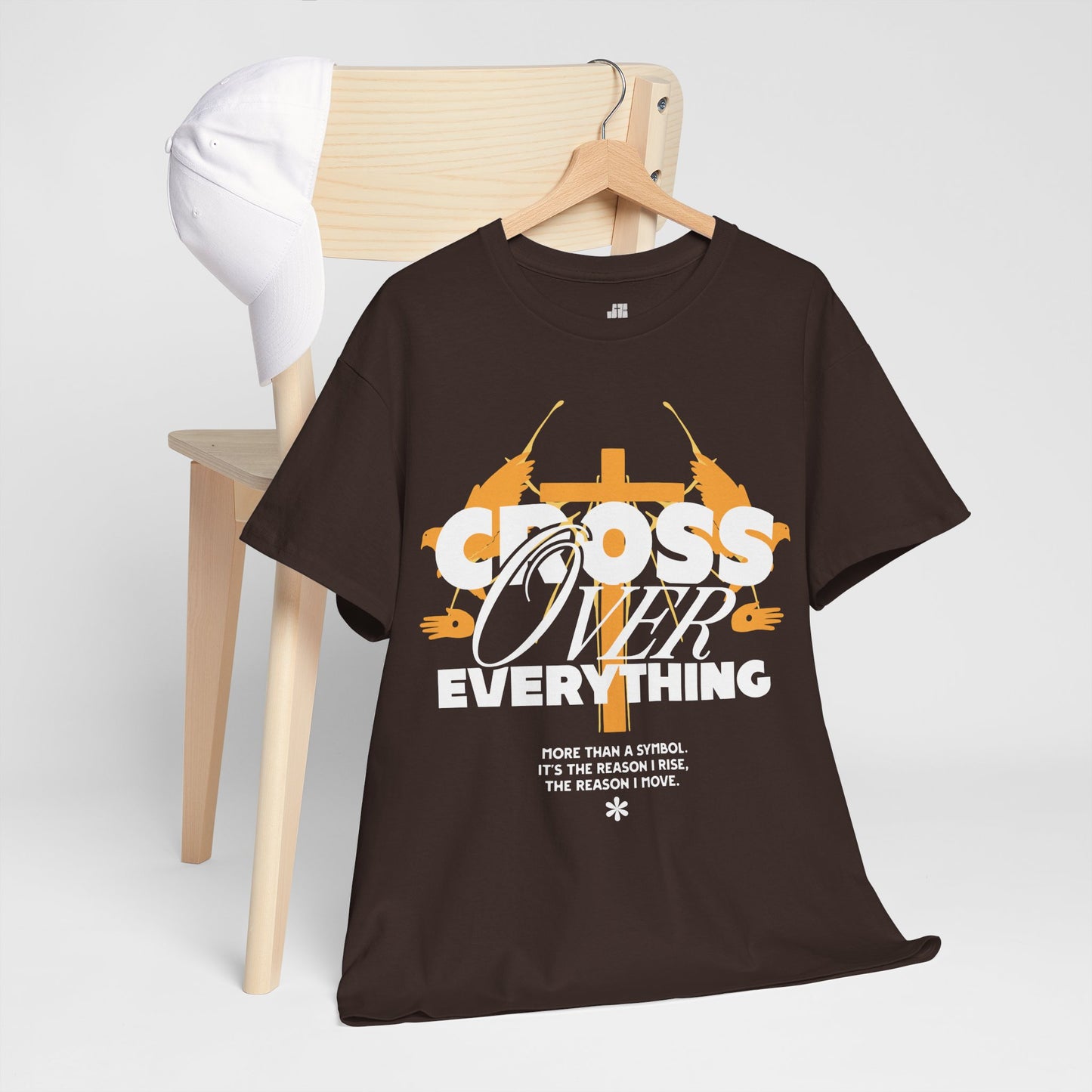 Cross Over Everything Heavy Cotton Tee