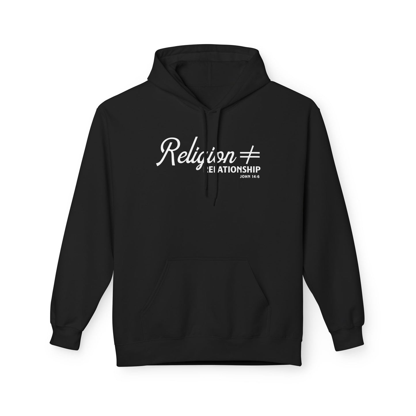 Religion ≠ Relationship Unisex Midweight Hoodie