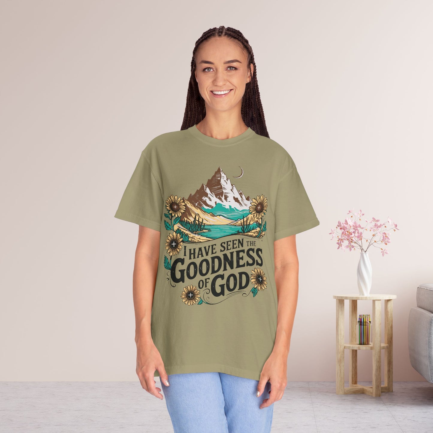 Goodness of God Comfort Colors Shirt