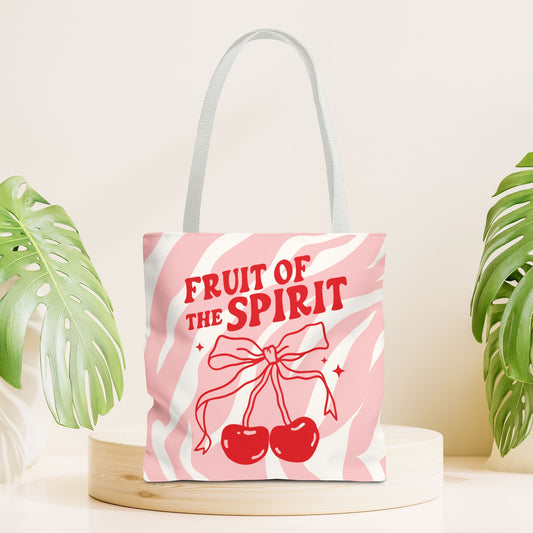 Fruit of The Spirit Tote Bag - Christian Tote Bag