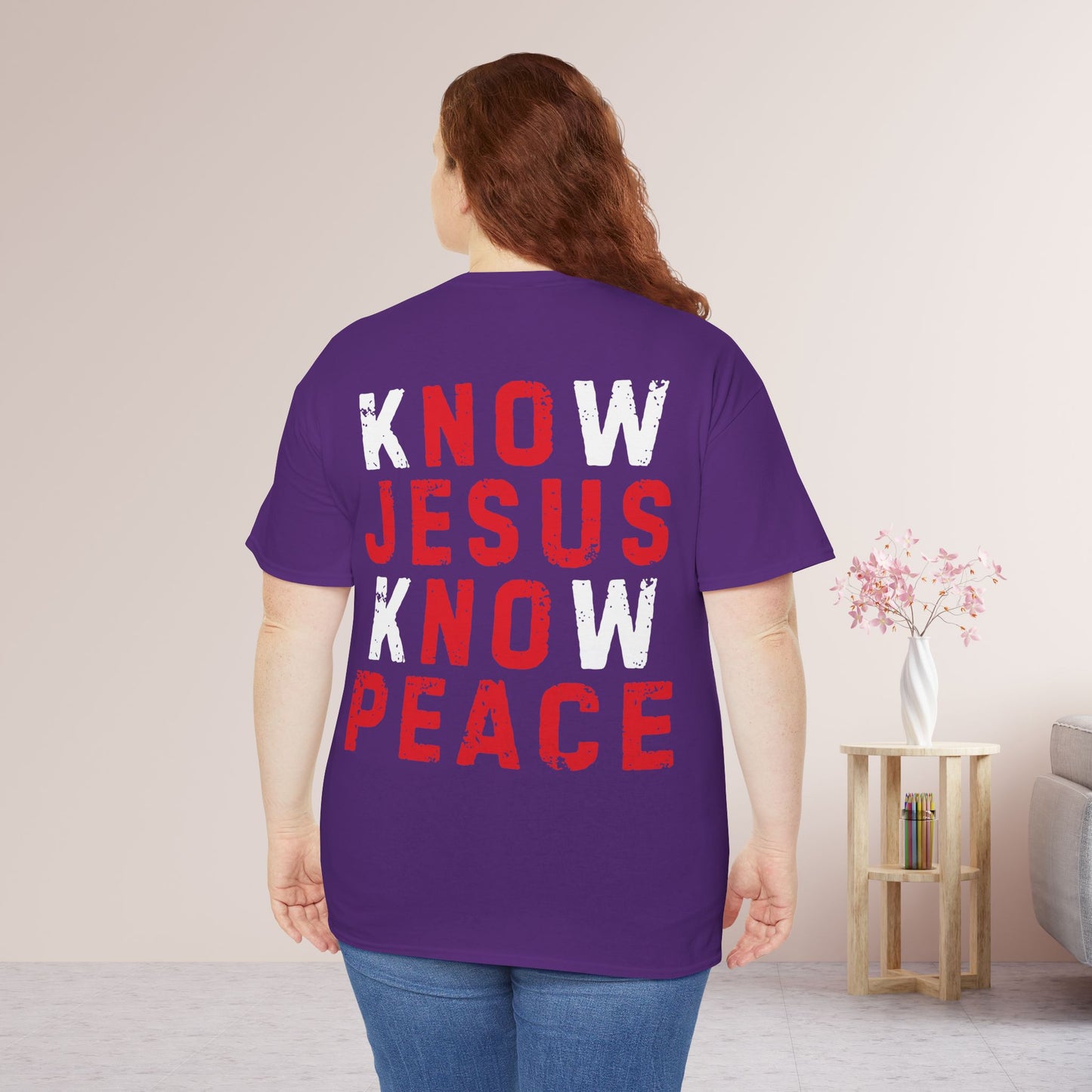 Jesus is Peace Heavy Cotton Tee