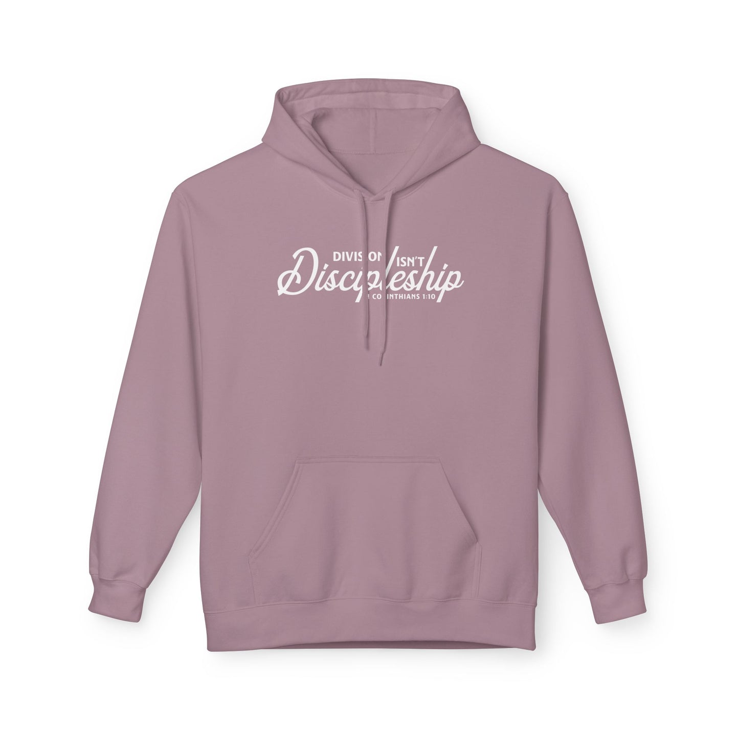 Division Isn’t Discipleship Unisex Midweight Hoodie