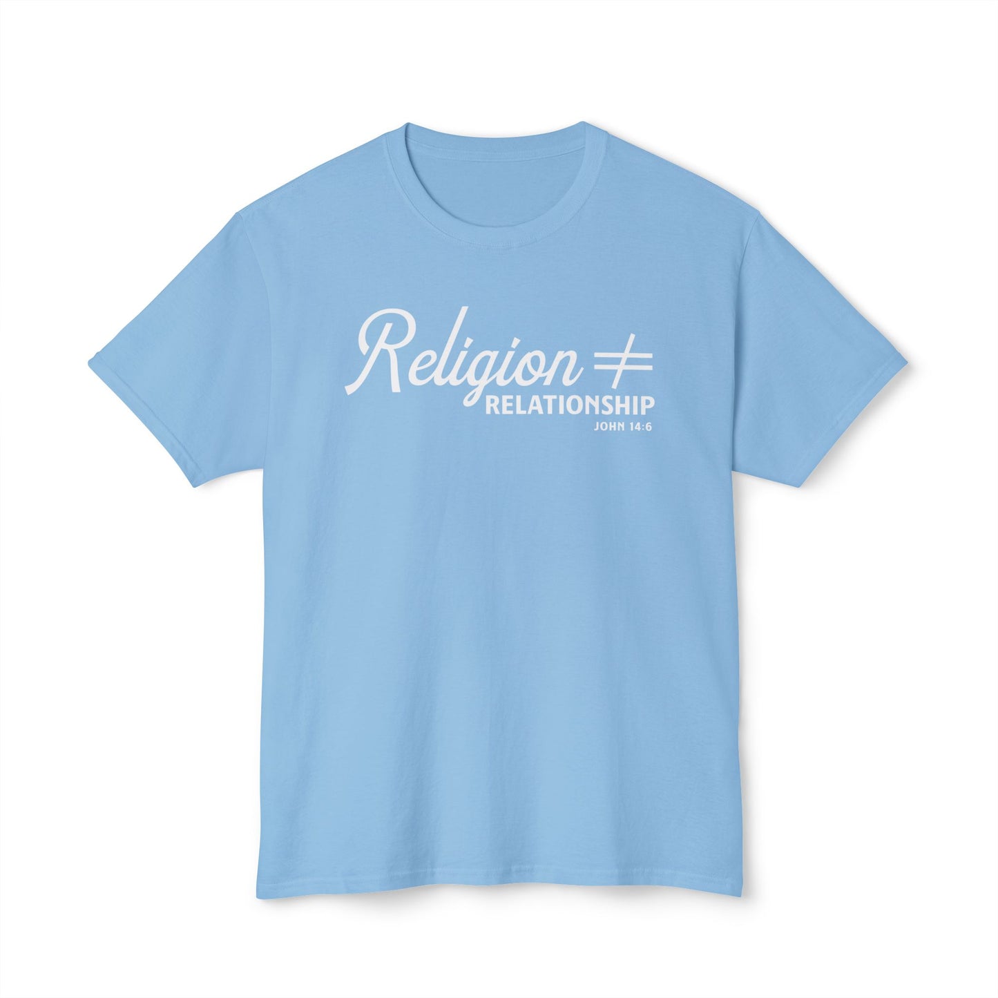 Religion ≠ Relationship Unisex HD Cotton Tee