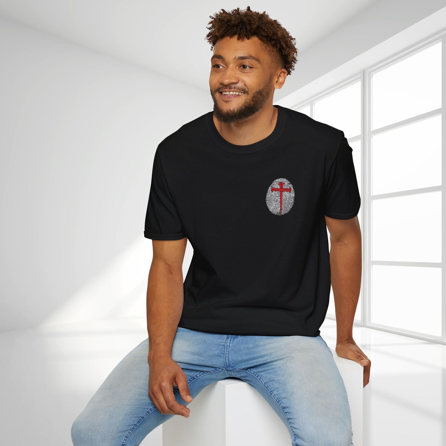 You Are Complete in Christ Softstyle T-shirt - 1 Corinthians 1:30