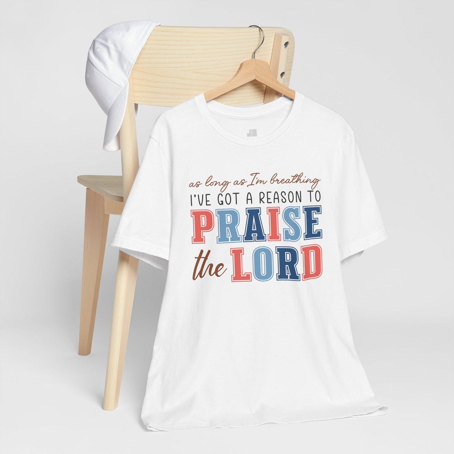Praise The Lord Soft Cotton Tee - Christian Shirt