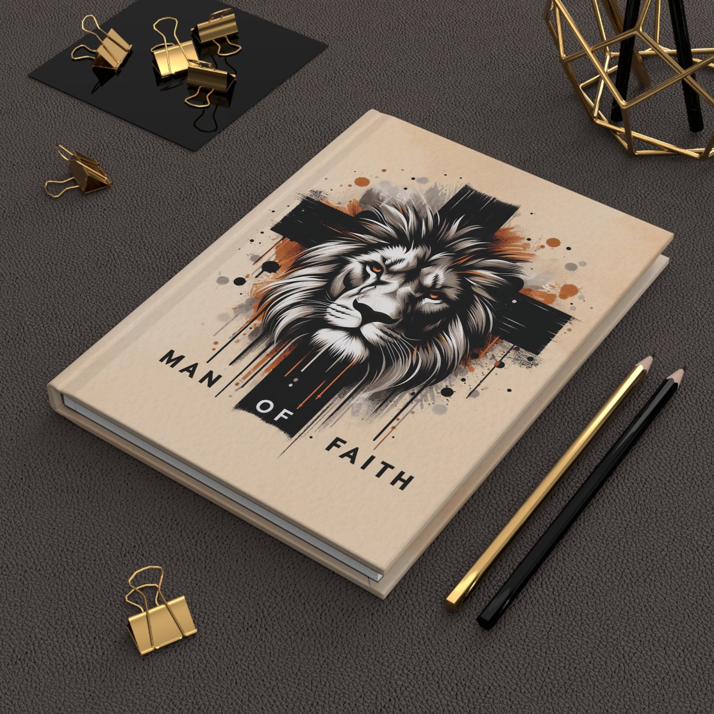 Man of Faith Hardcover Journal