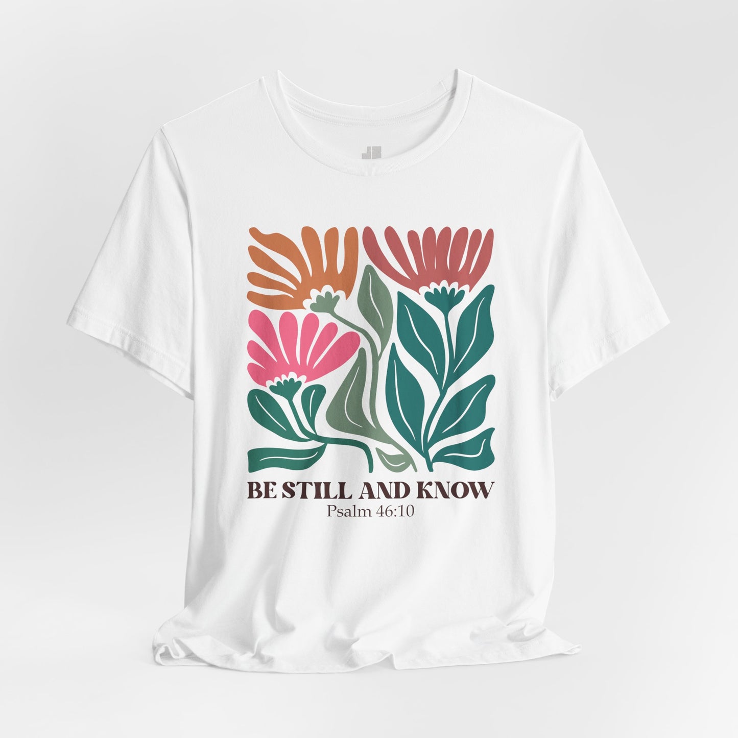 Be Still And Know Soft Cotton Tee - Holiday Christian Shirt