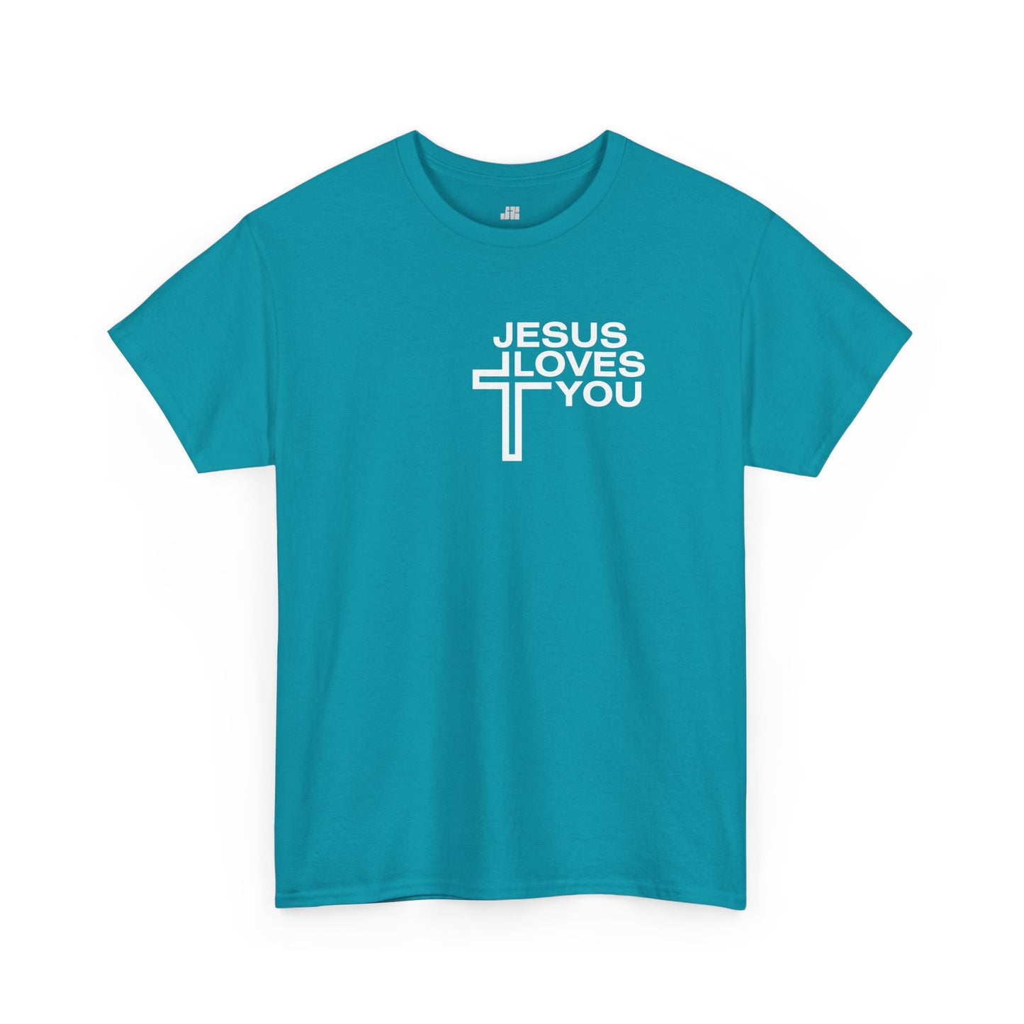 Jesus Loves You Heavy Cotton Tee