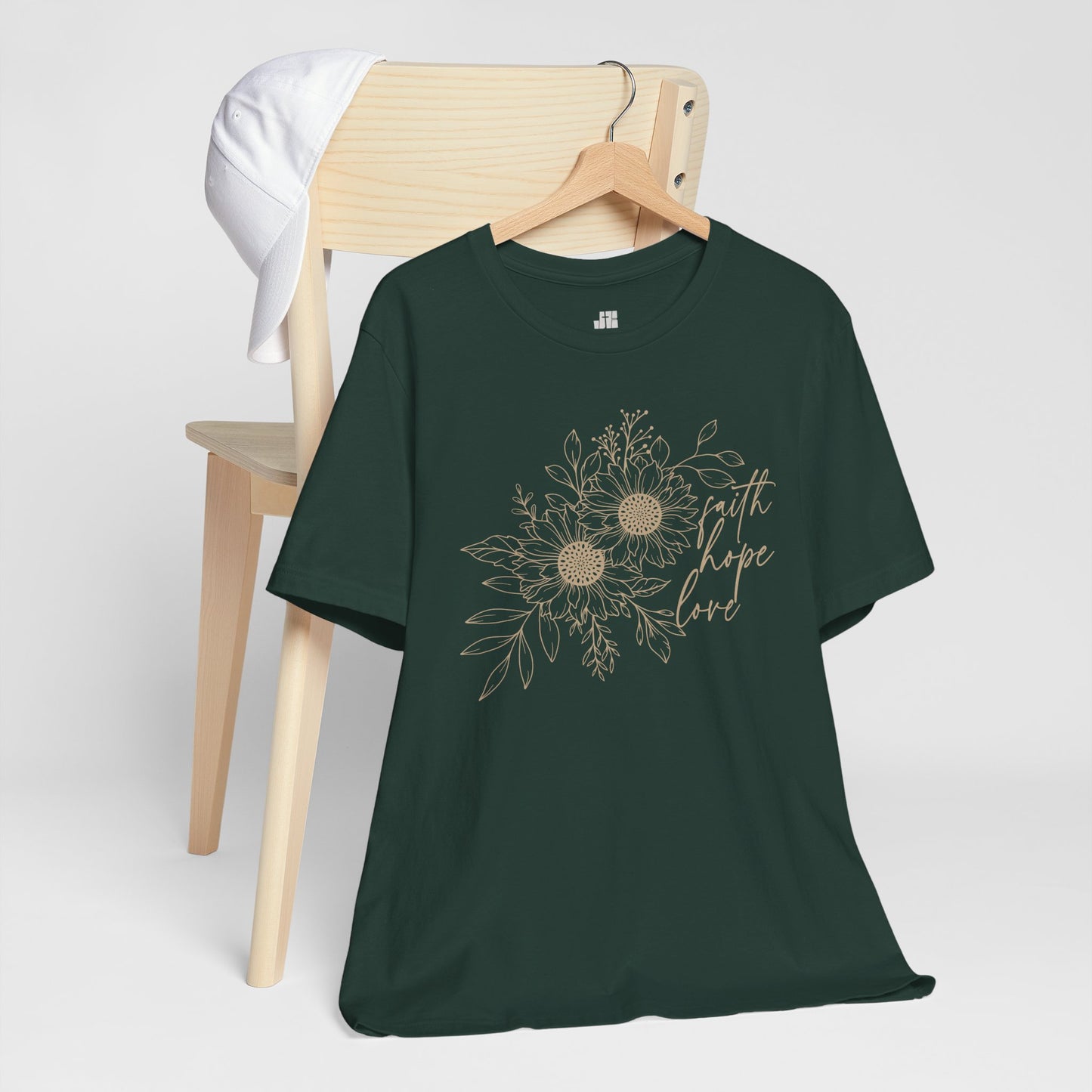 Faith Hope Love Soft Cotton Tee