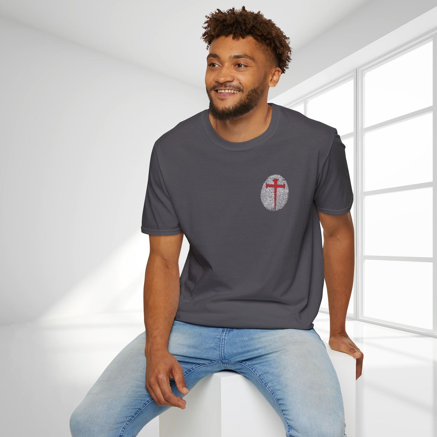 You Are Complete in Christ Softstyle T-shirt - 1 Corinthians 1:30