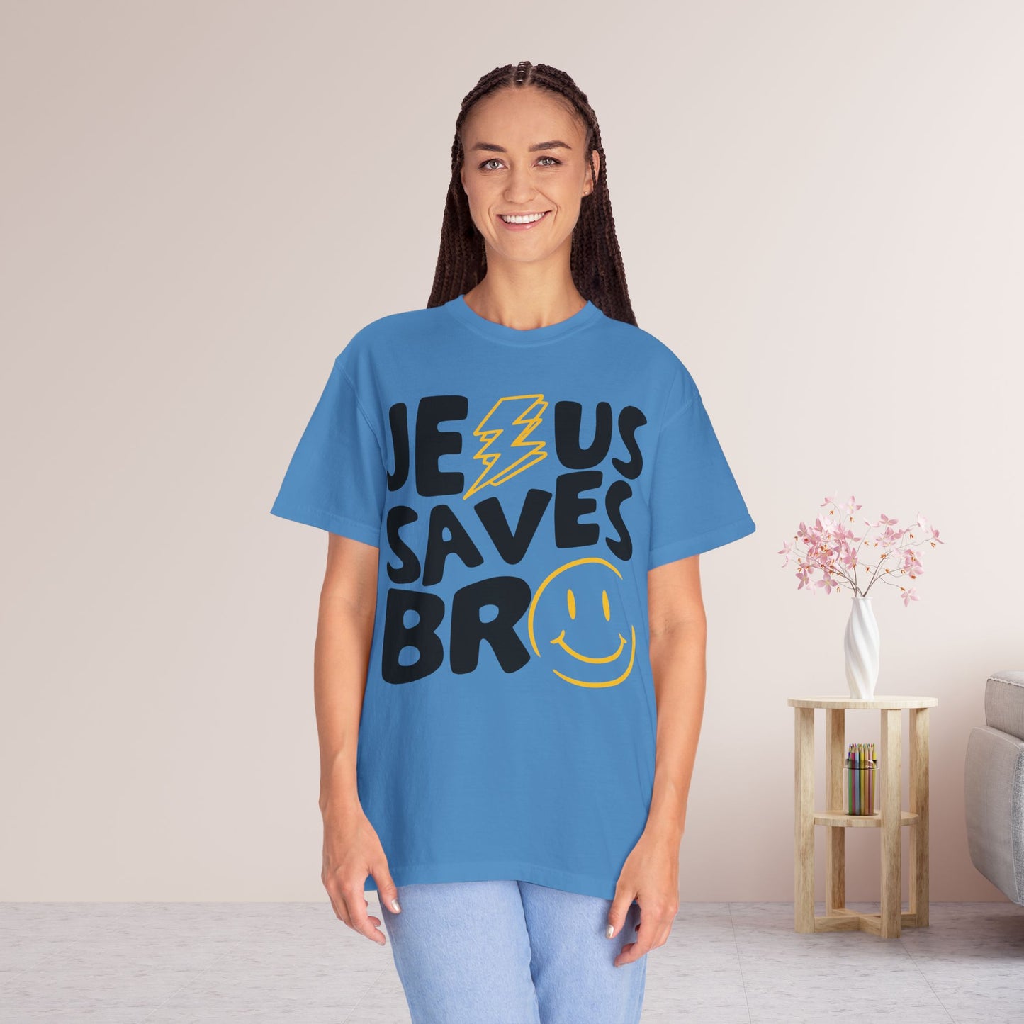 Jesus Saves Bro Comfort Colors Shirt