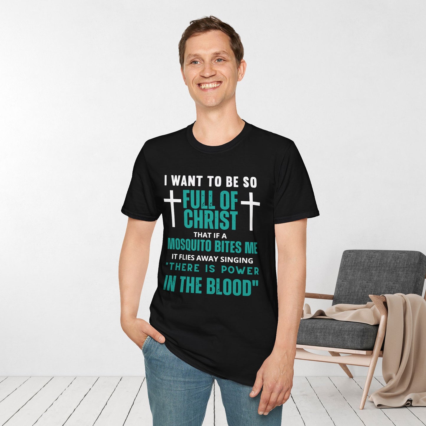 Funny Christian Softstyle T-shirt