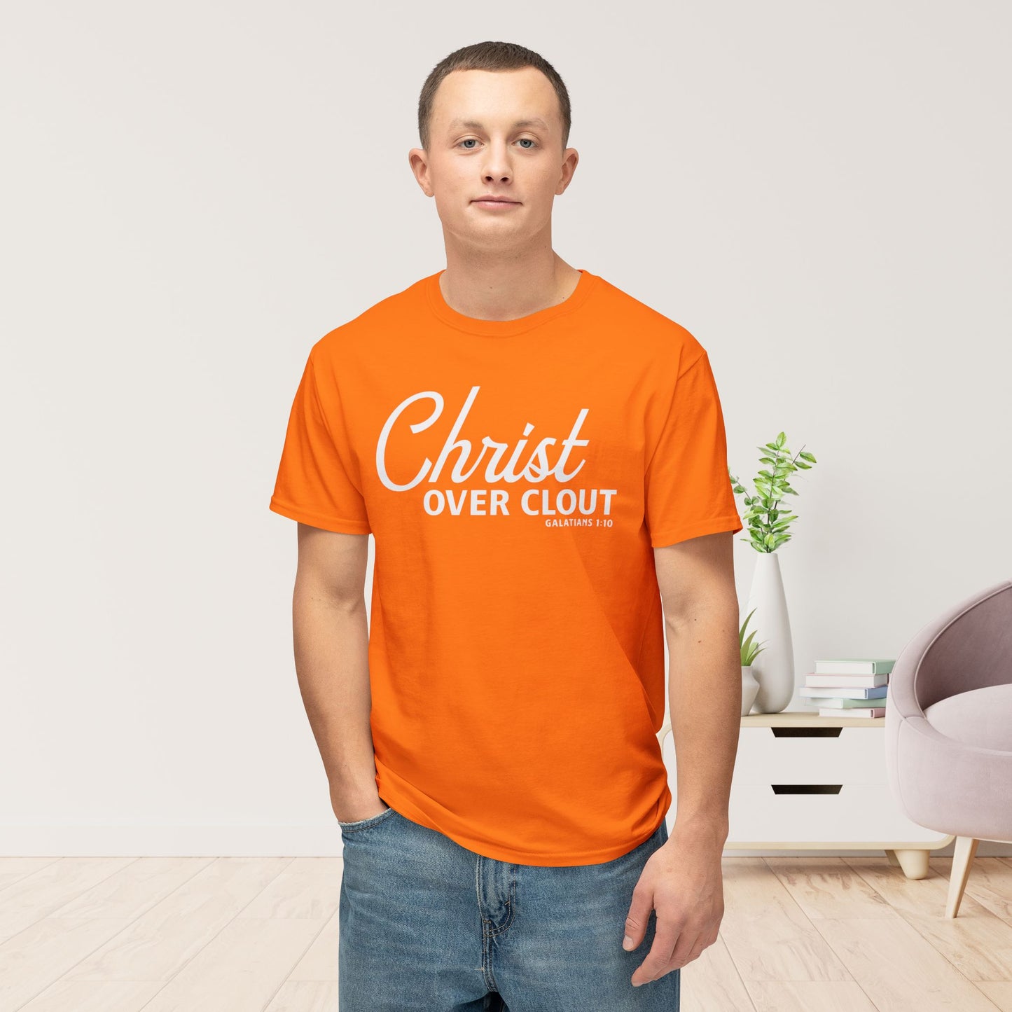 Christ Over Clout Unisex HD Cotton Tee