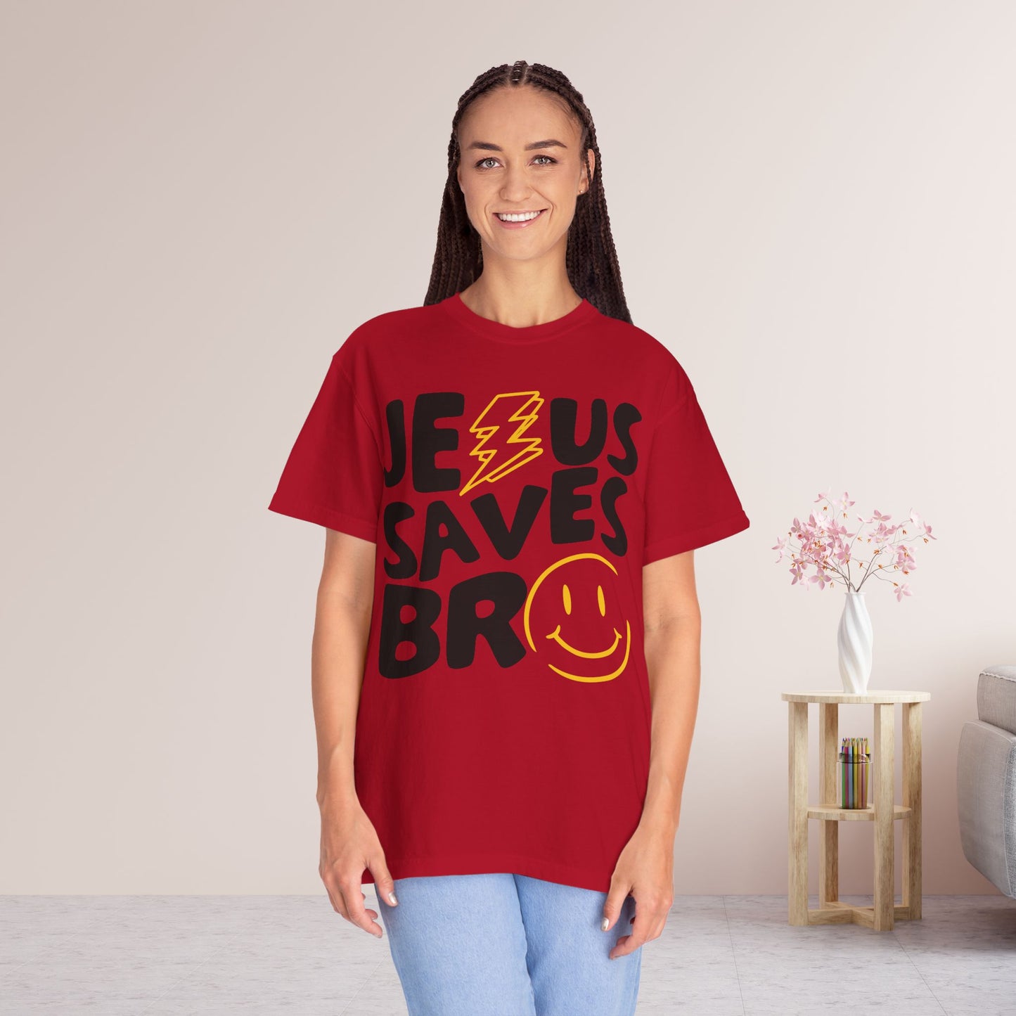 Jesus Saves Bro Comfort Colors Shirt