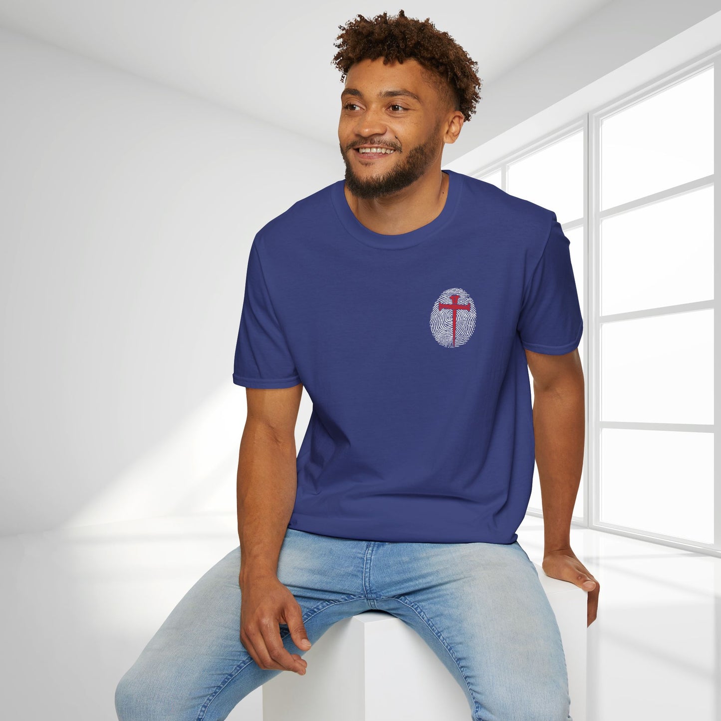 You Are Complete in Christ Softstyle T-shirt - 1 Corinthians 1:30