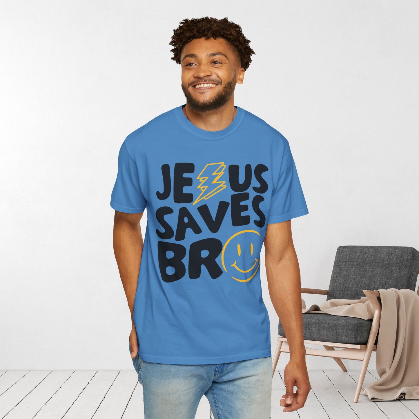 Jesus Saves Bro Comfort Colors Shirt