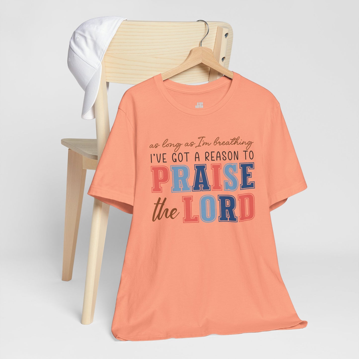 Praise The Lord Soft Cotton Tee - Christian Shirt