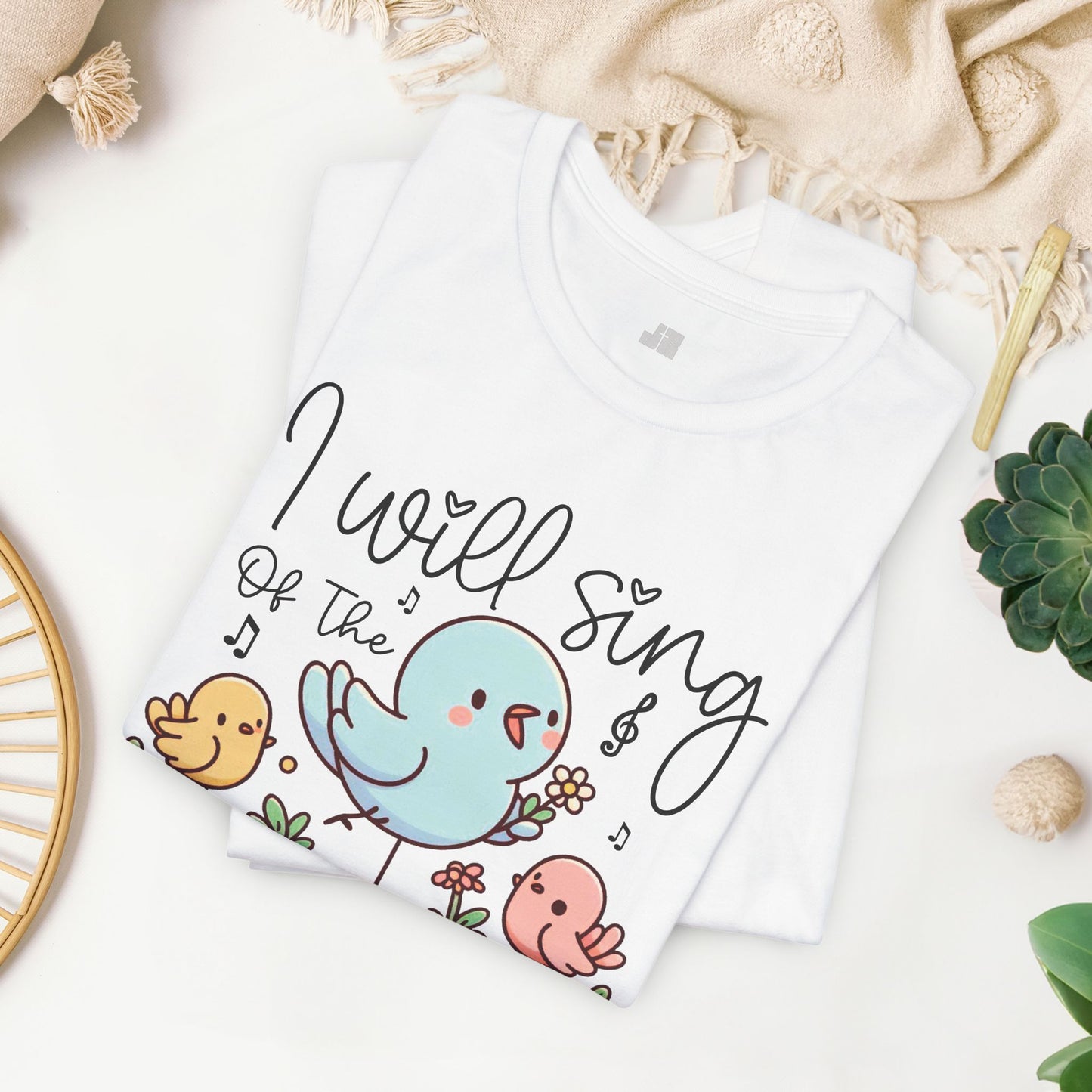 I Will Sing of the Goodness of God Soft Cotton Tee