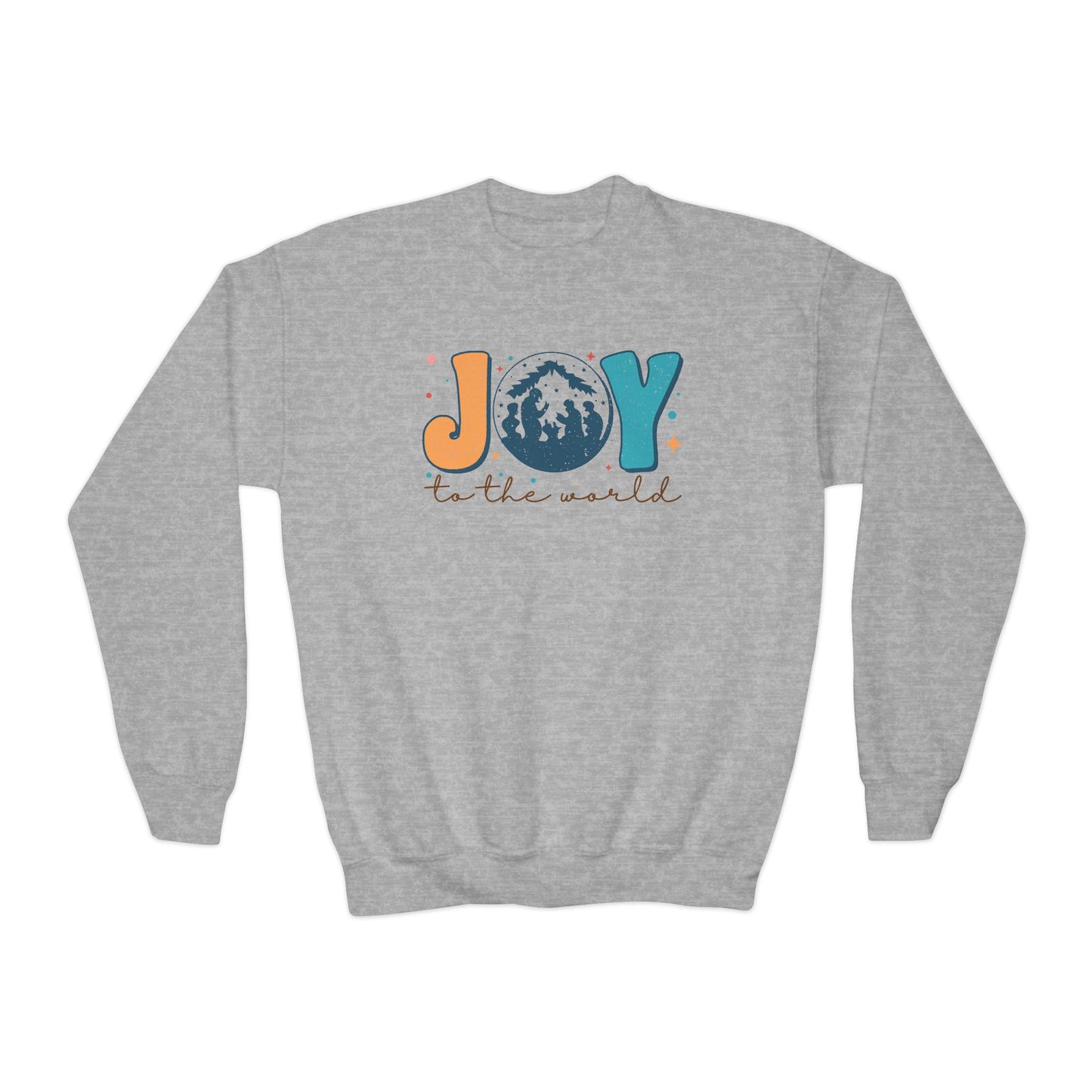 Joy To The World Youth Christian Sweatshirt