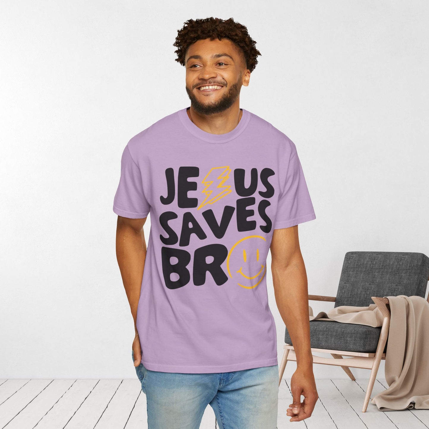 Jesus Saves Bro Comfort Colors Shirt