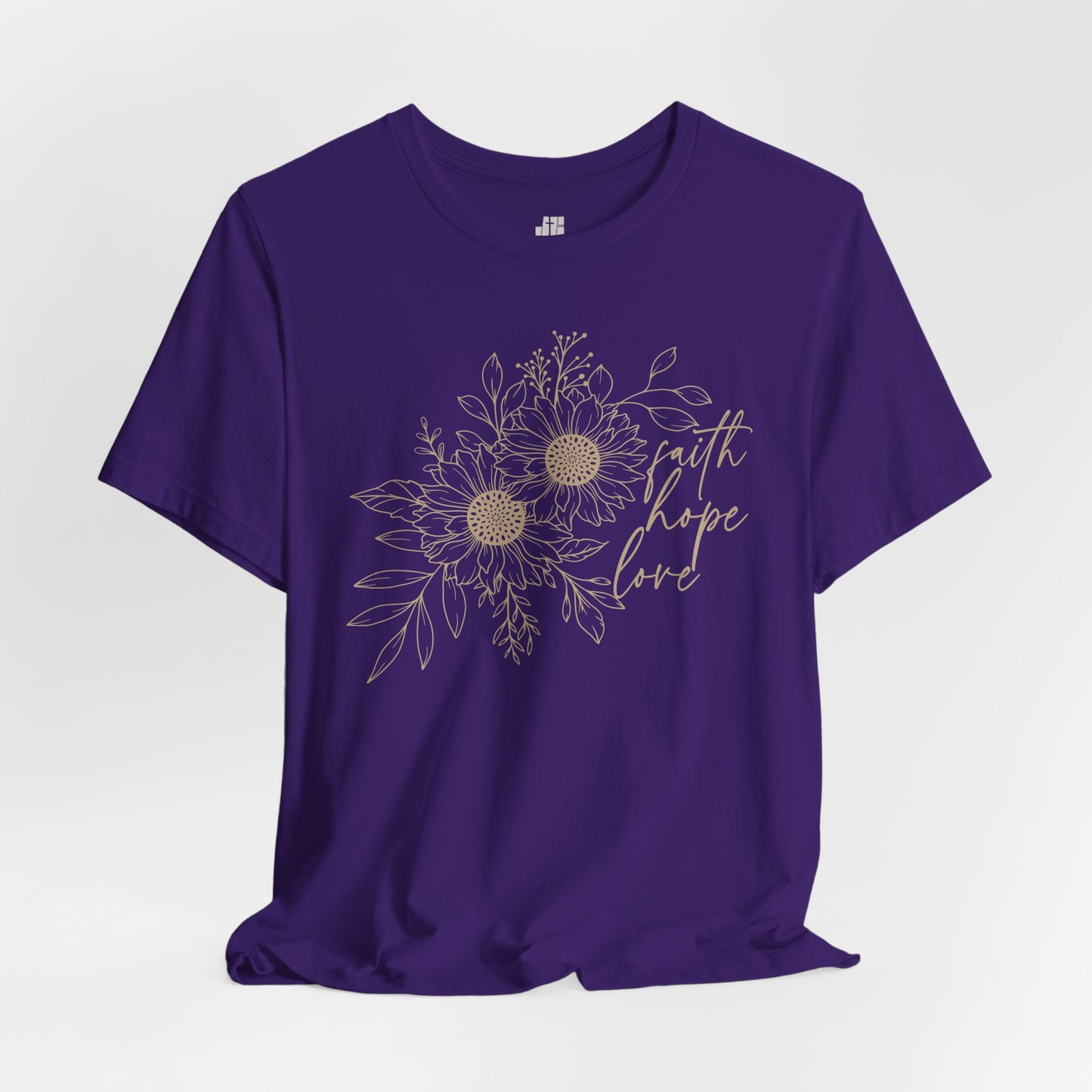 Faith Hope Love Soft Cotton Tee
