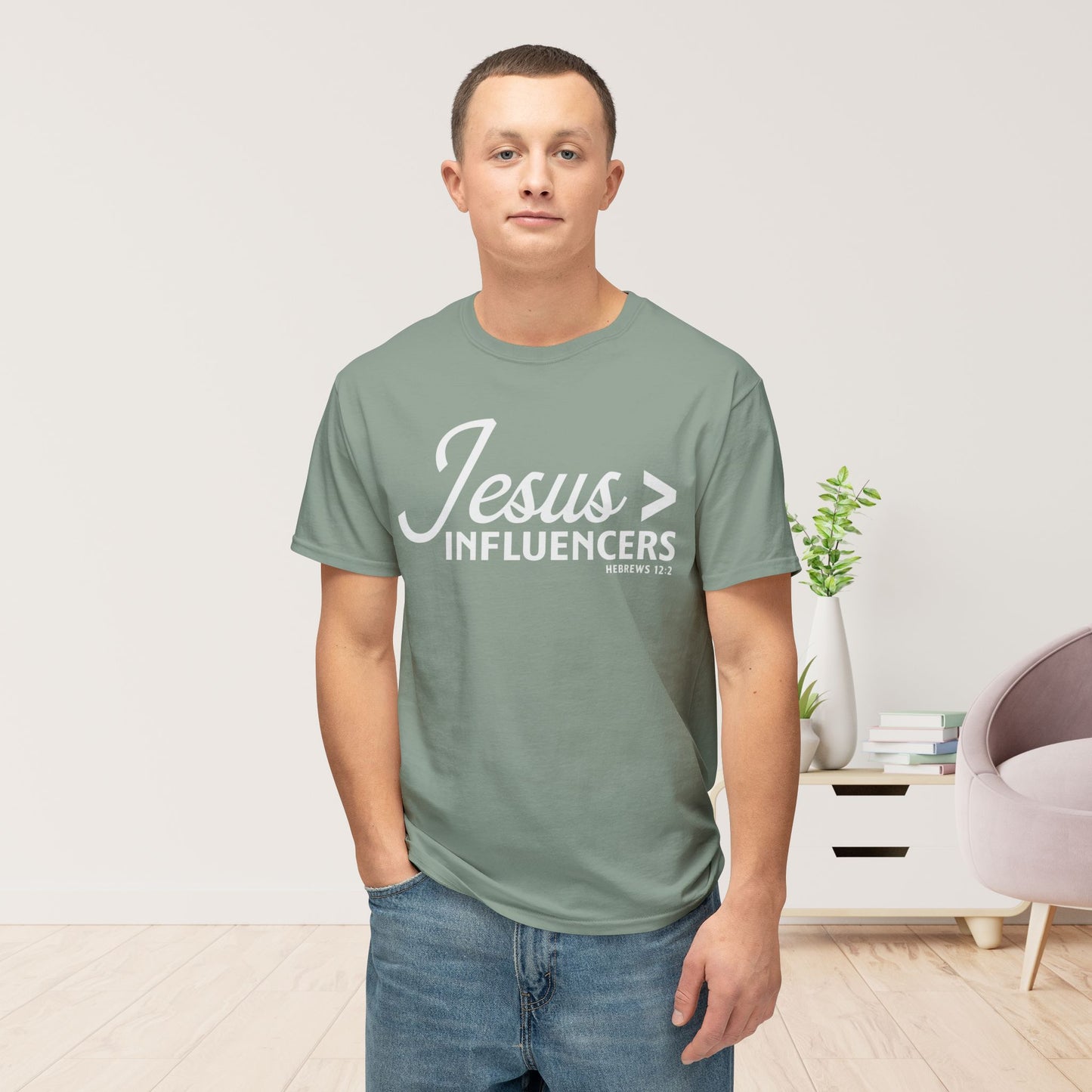 Jesus > Influencers Unisex HD Cotton Tee