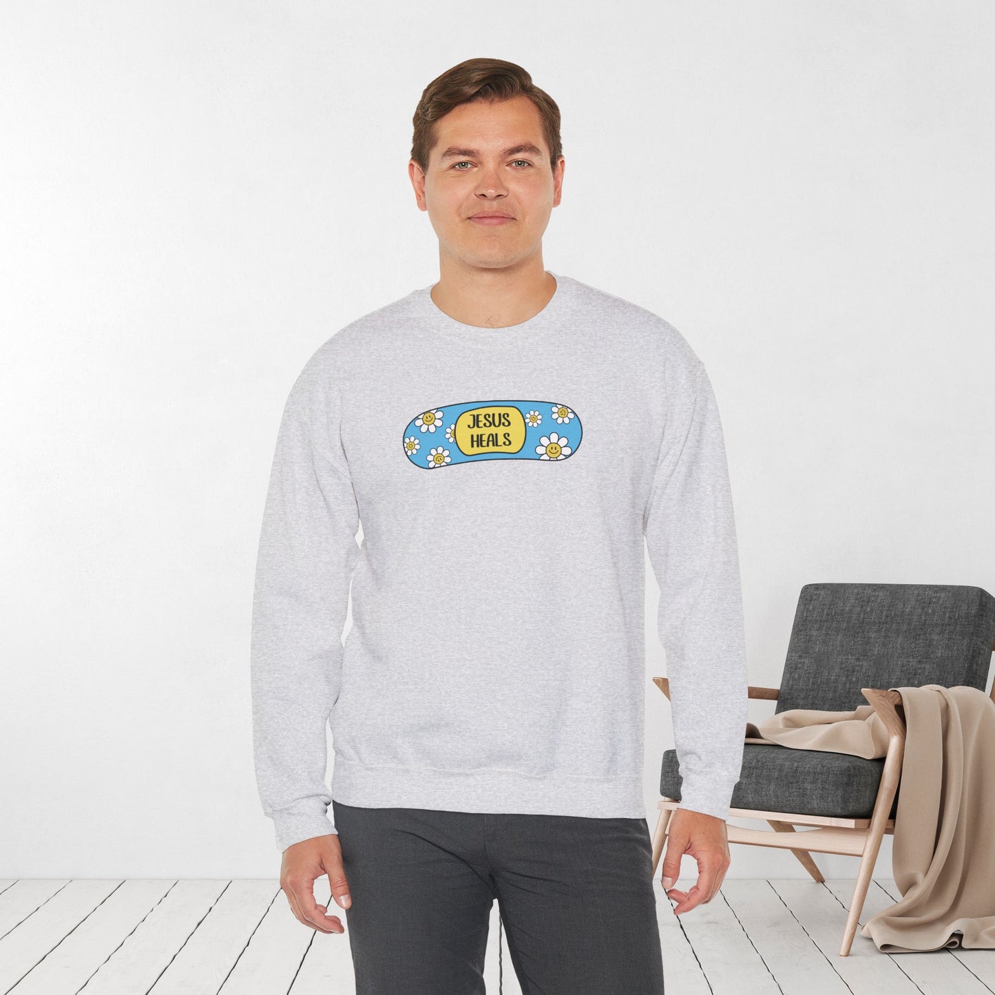 Jesus Heals Sweatshirt