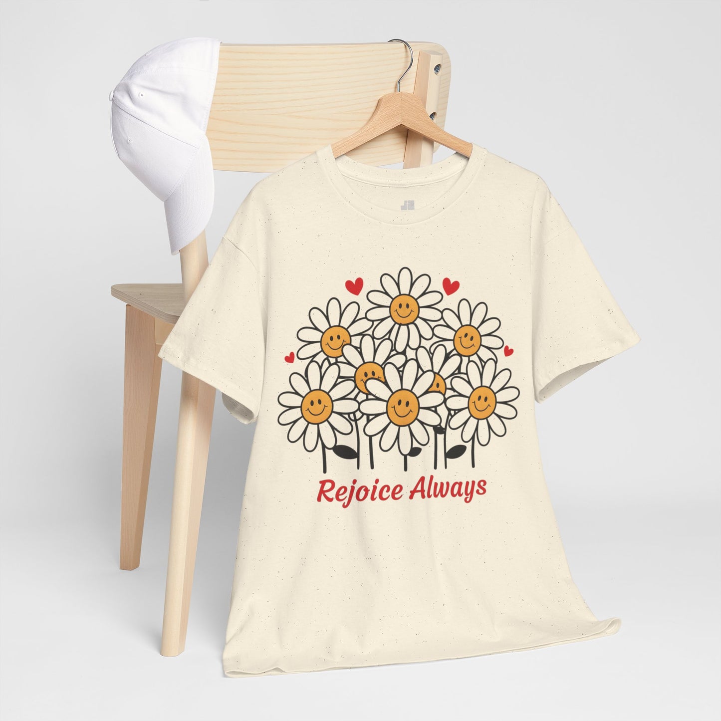 Rejoice Always Heavy Cotton Tee