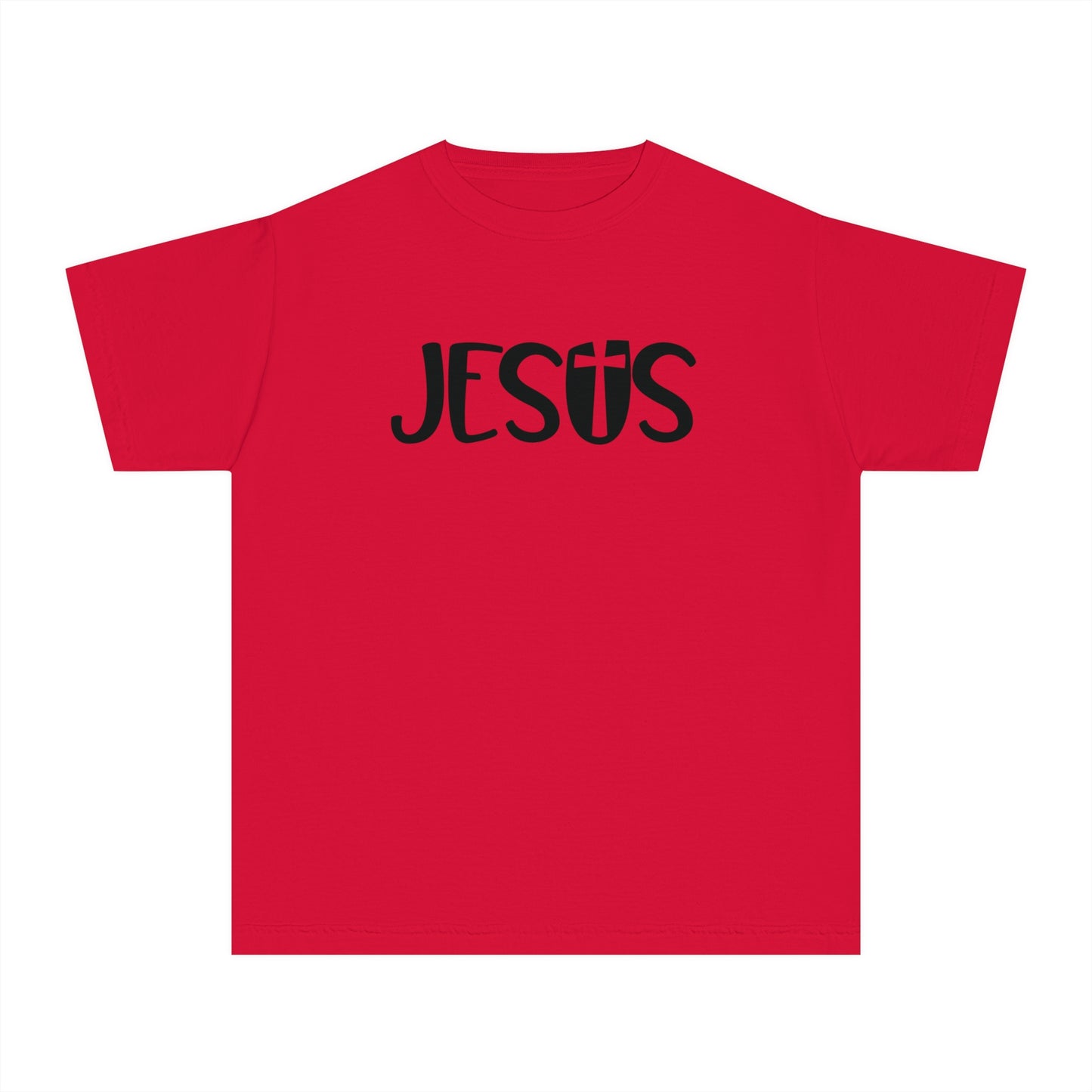 Jesus Comfort Colors Youth Christian T-shirt