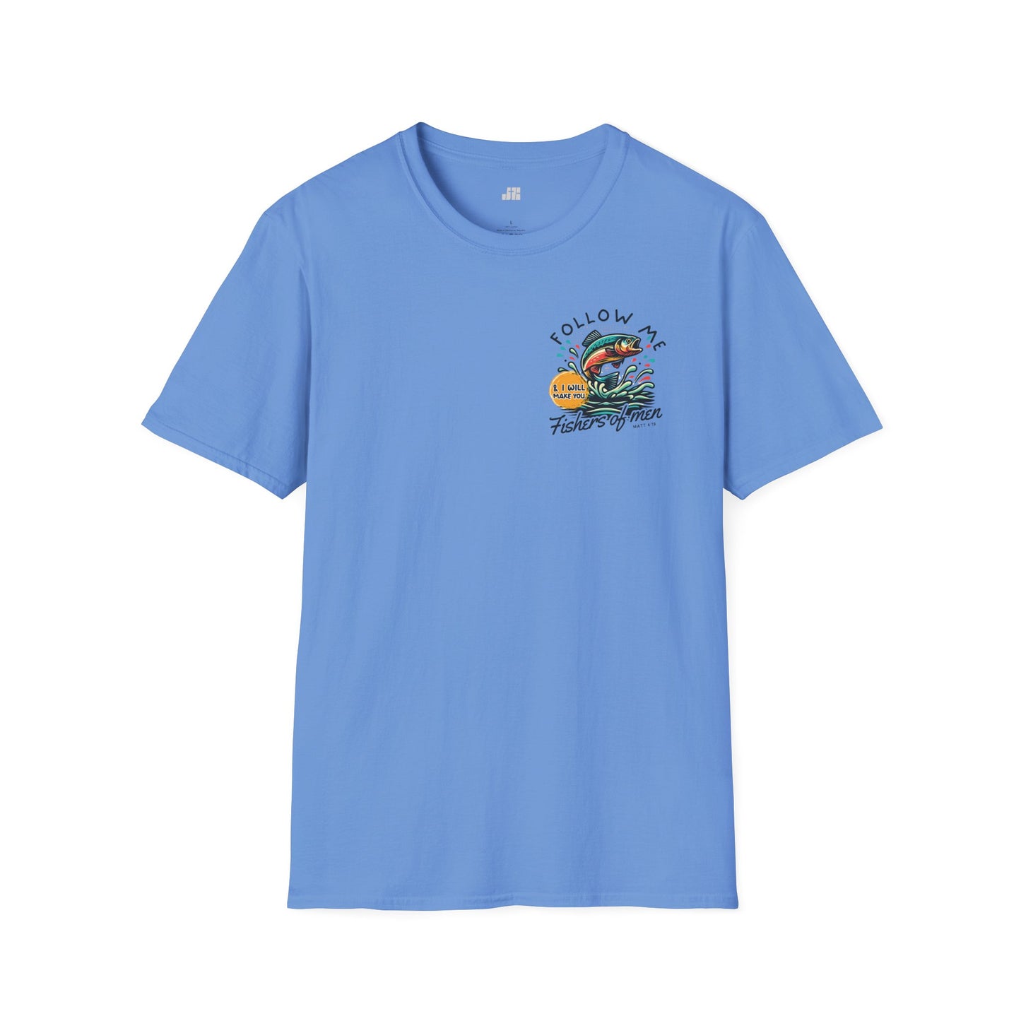 Follow Me Matthew 4:19 Men's Softstyle T-shirt