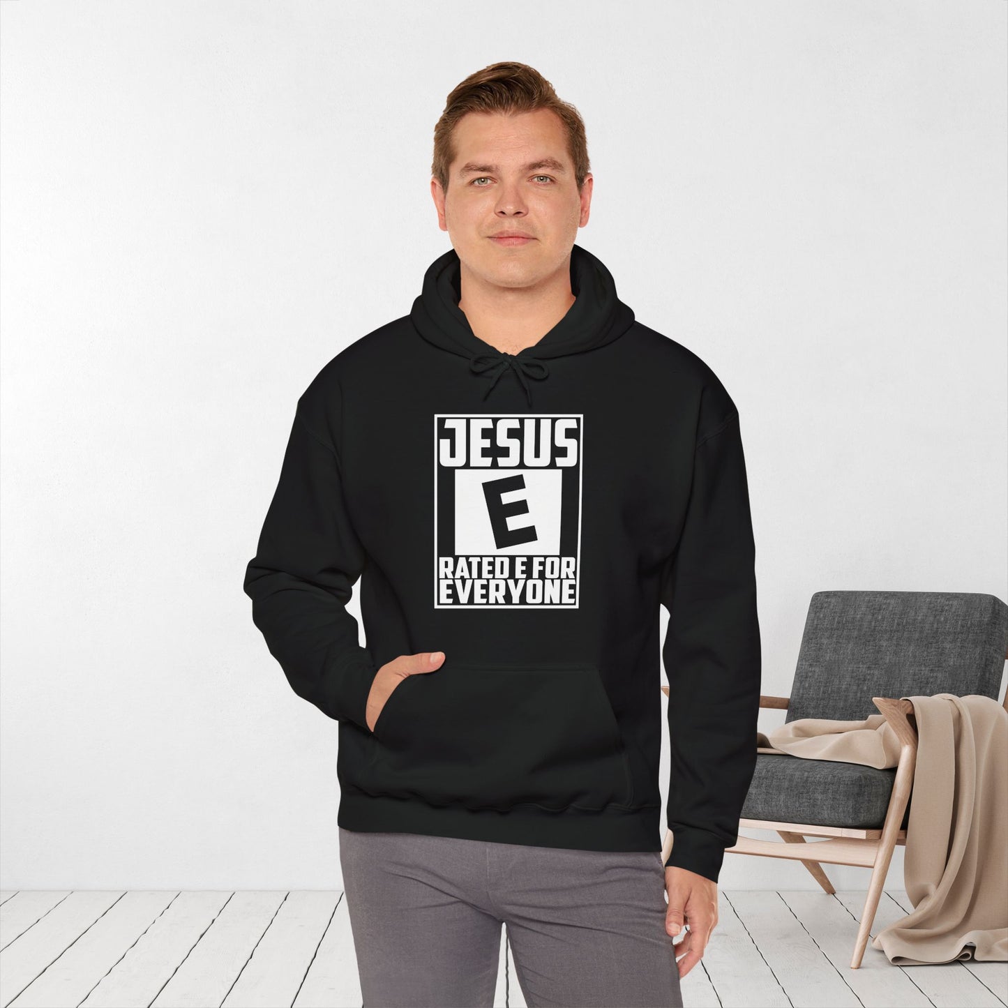 Jesus Rated E for Everyone Hoodie