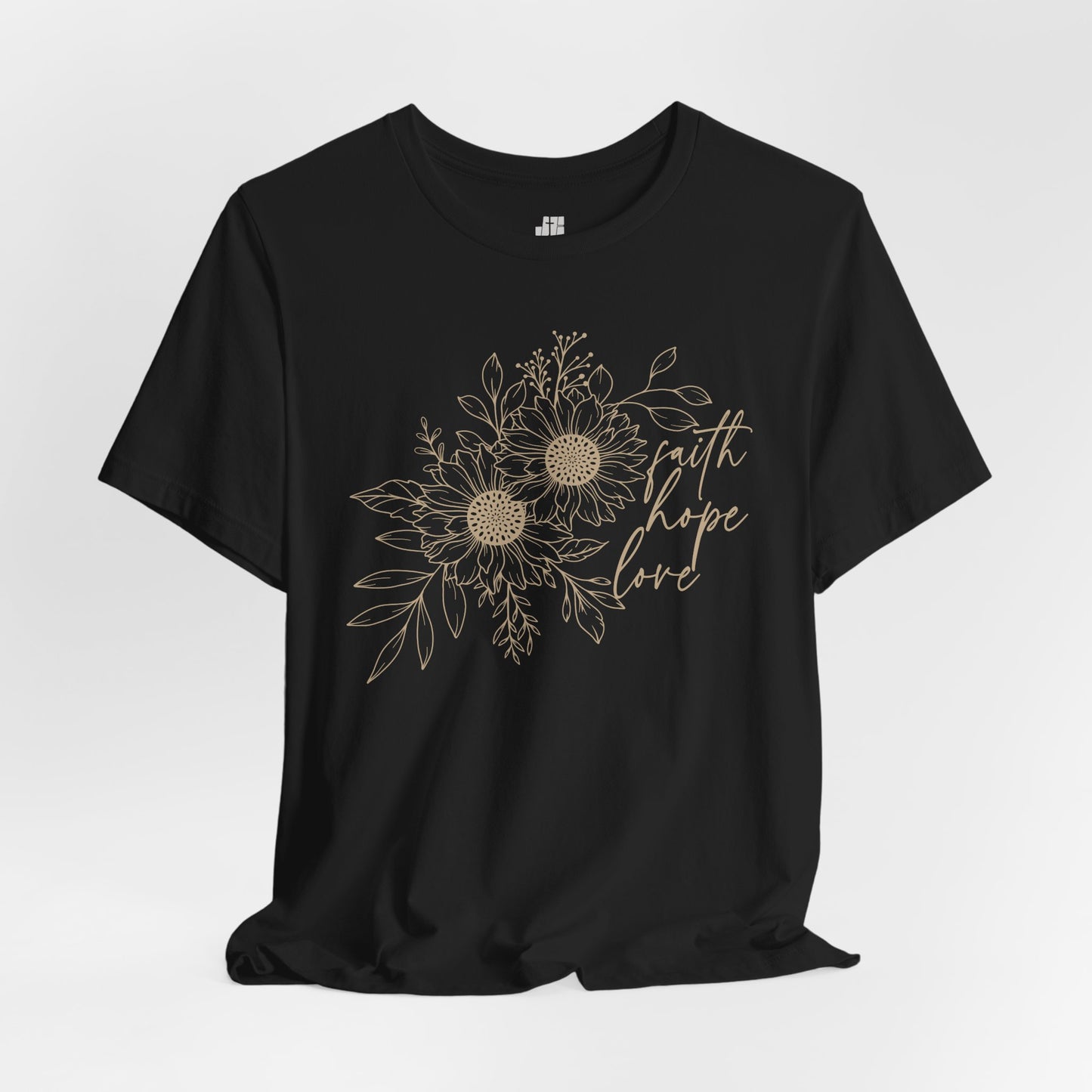 Faith Hope Love Soft Cotton Tee