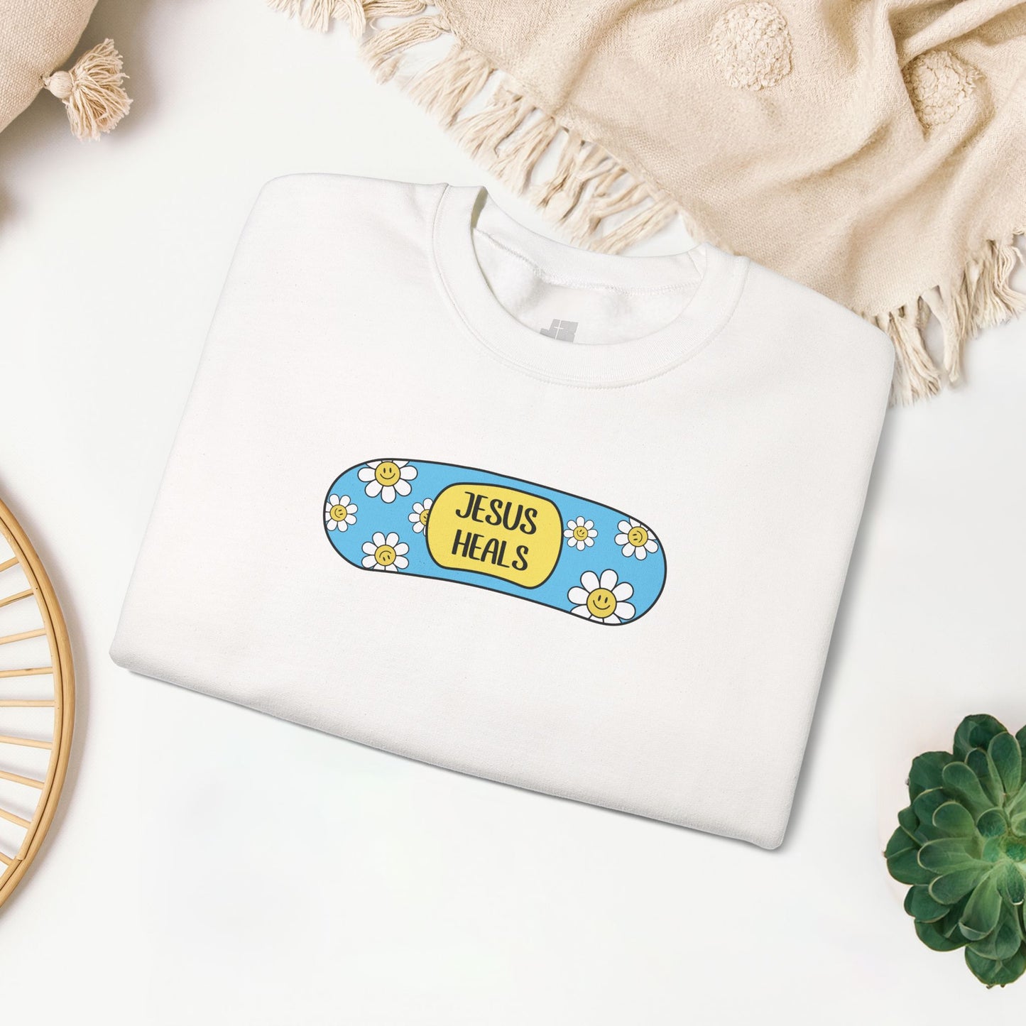 Jesus Heals Sweatshirt
