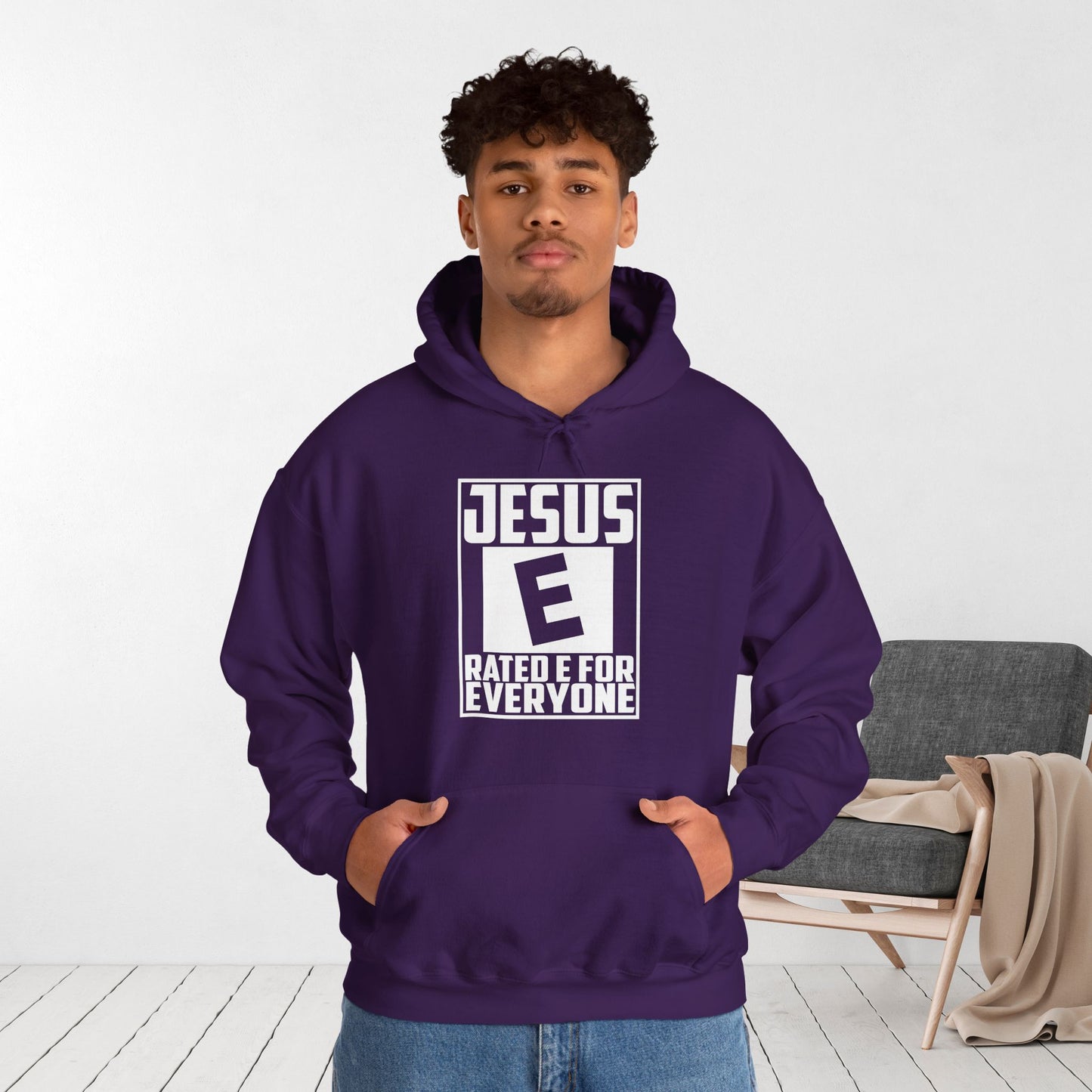 Jesus Rated E for Everyone Hoodie