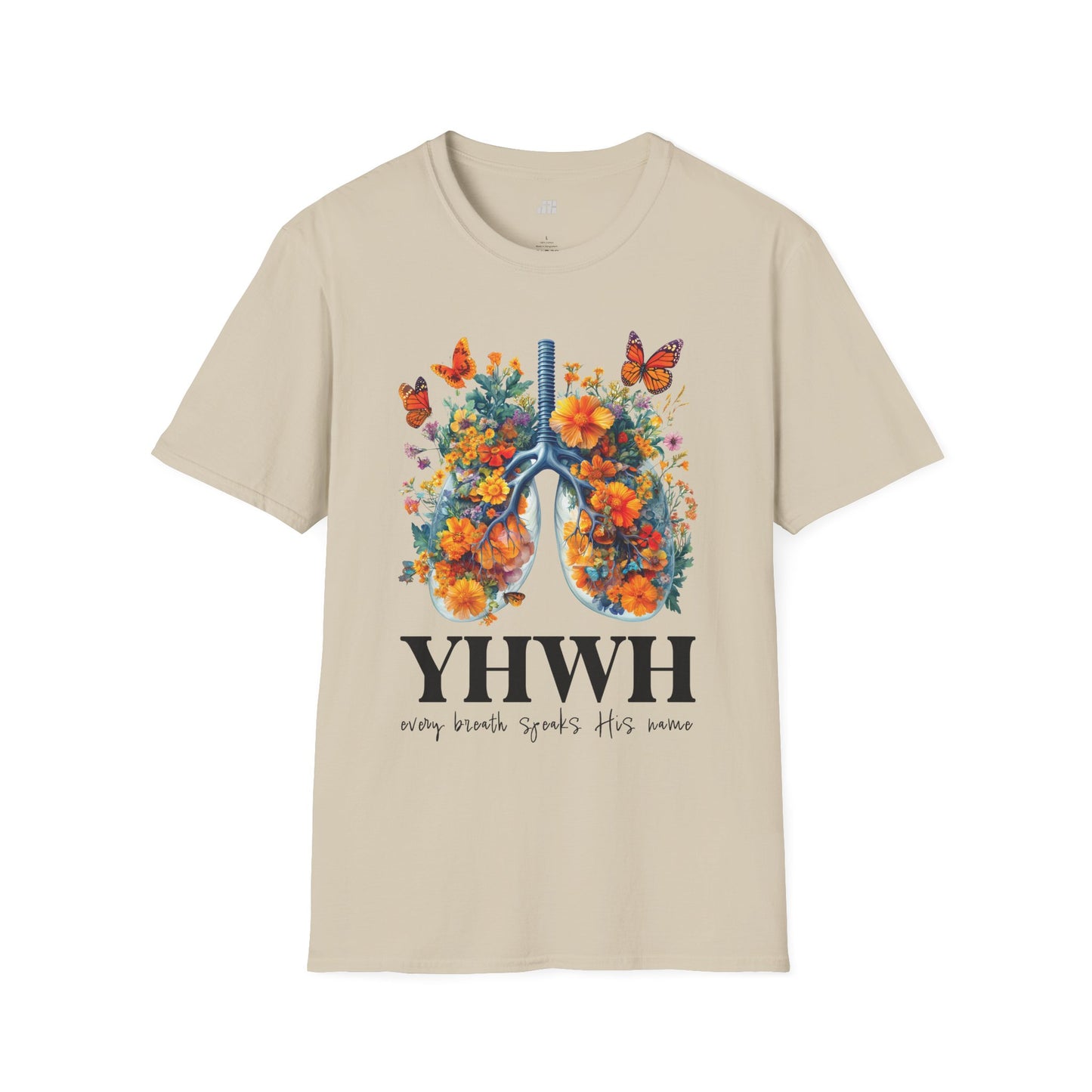 YHWY Every Breath Speaks His Name Softstyle T-shirt