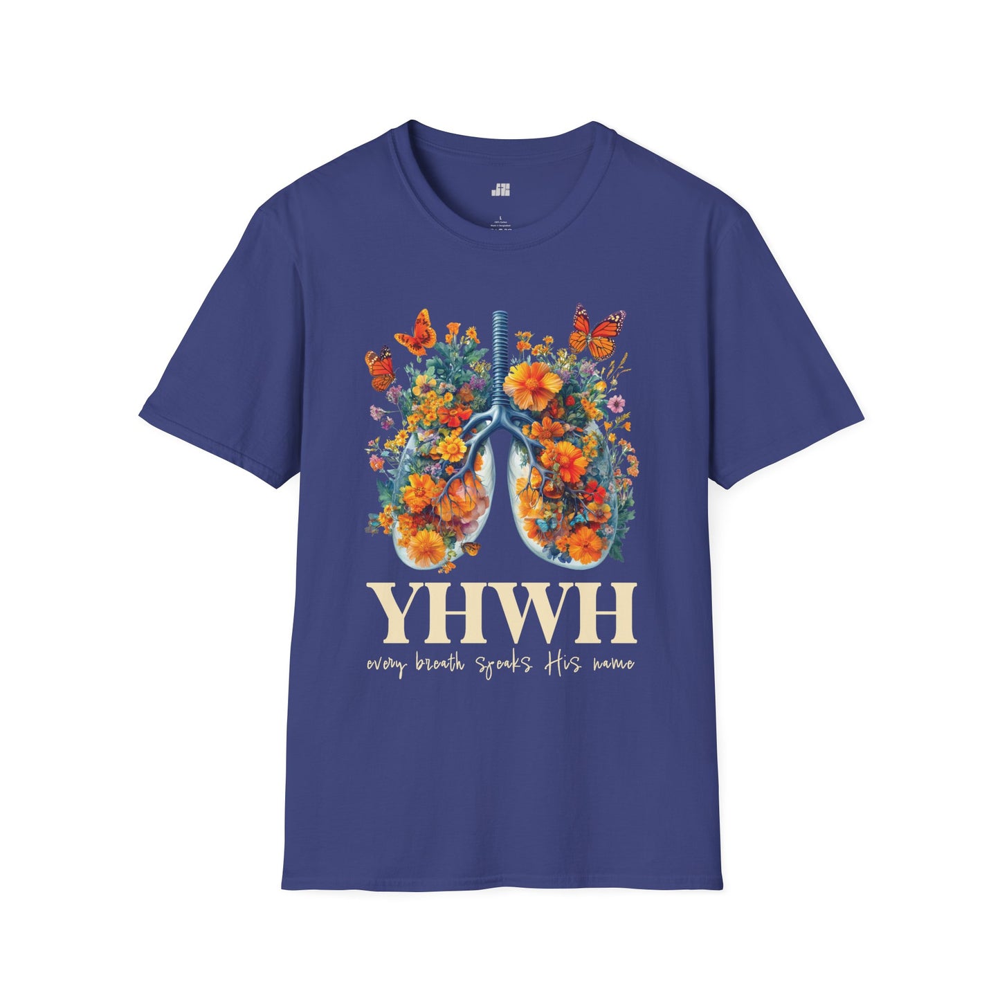 YHWY Every Breath Speaks His Name Softstyle T-shirt