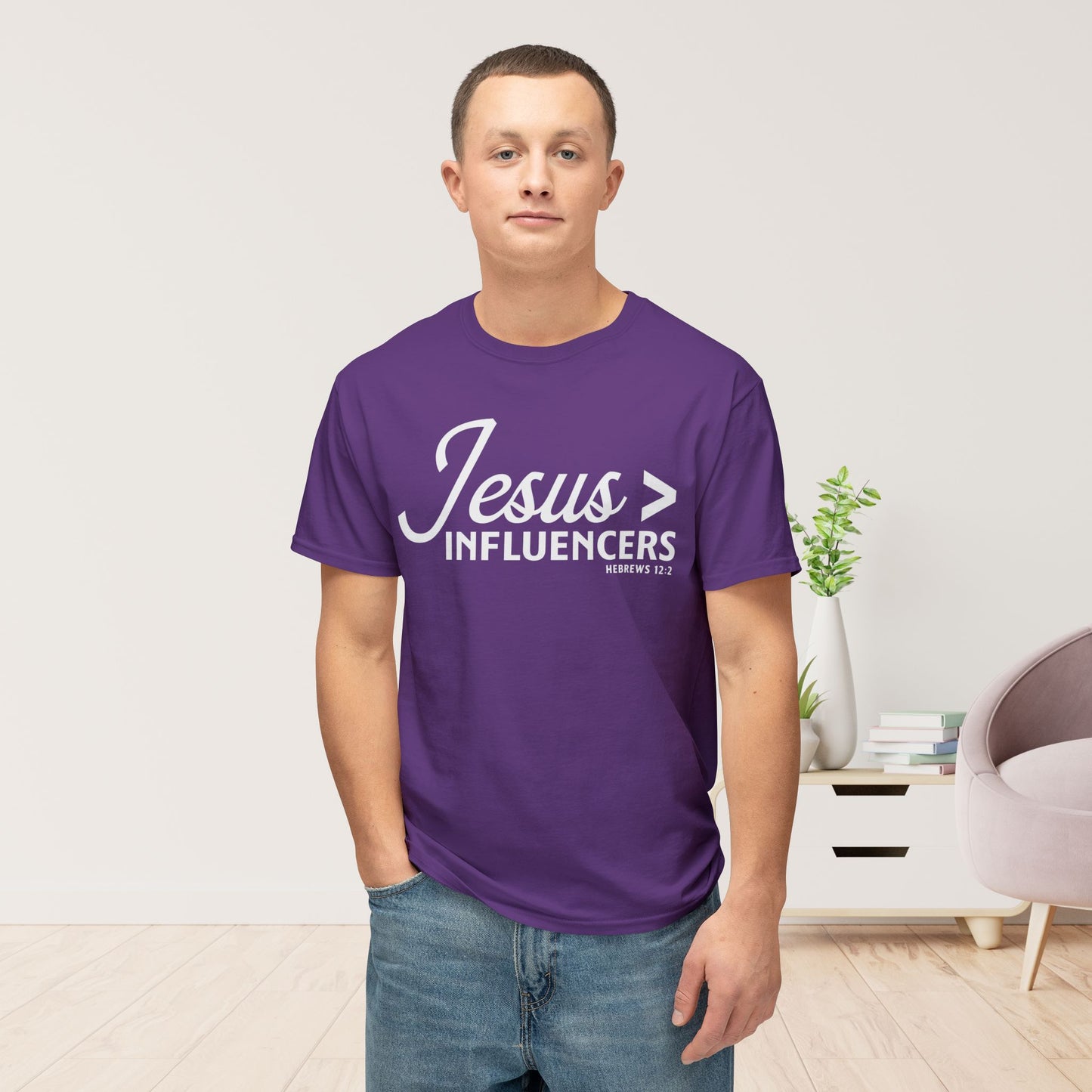 Jesus > Influencers Unisex HD Cotton Tee