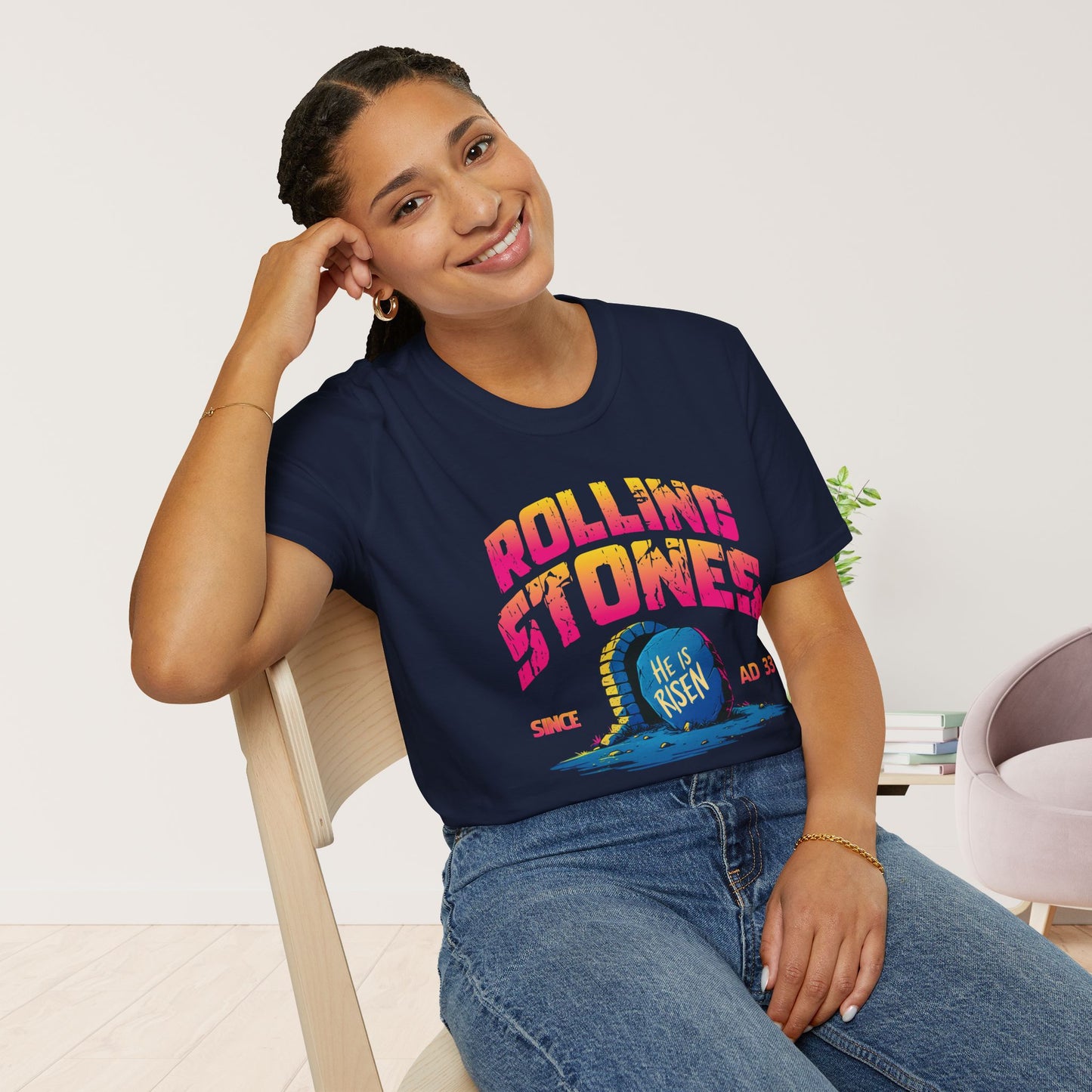 He Is Risen Softstyle T-shirt