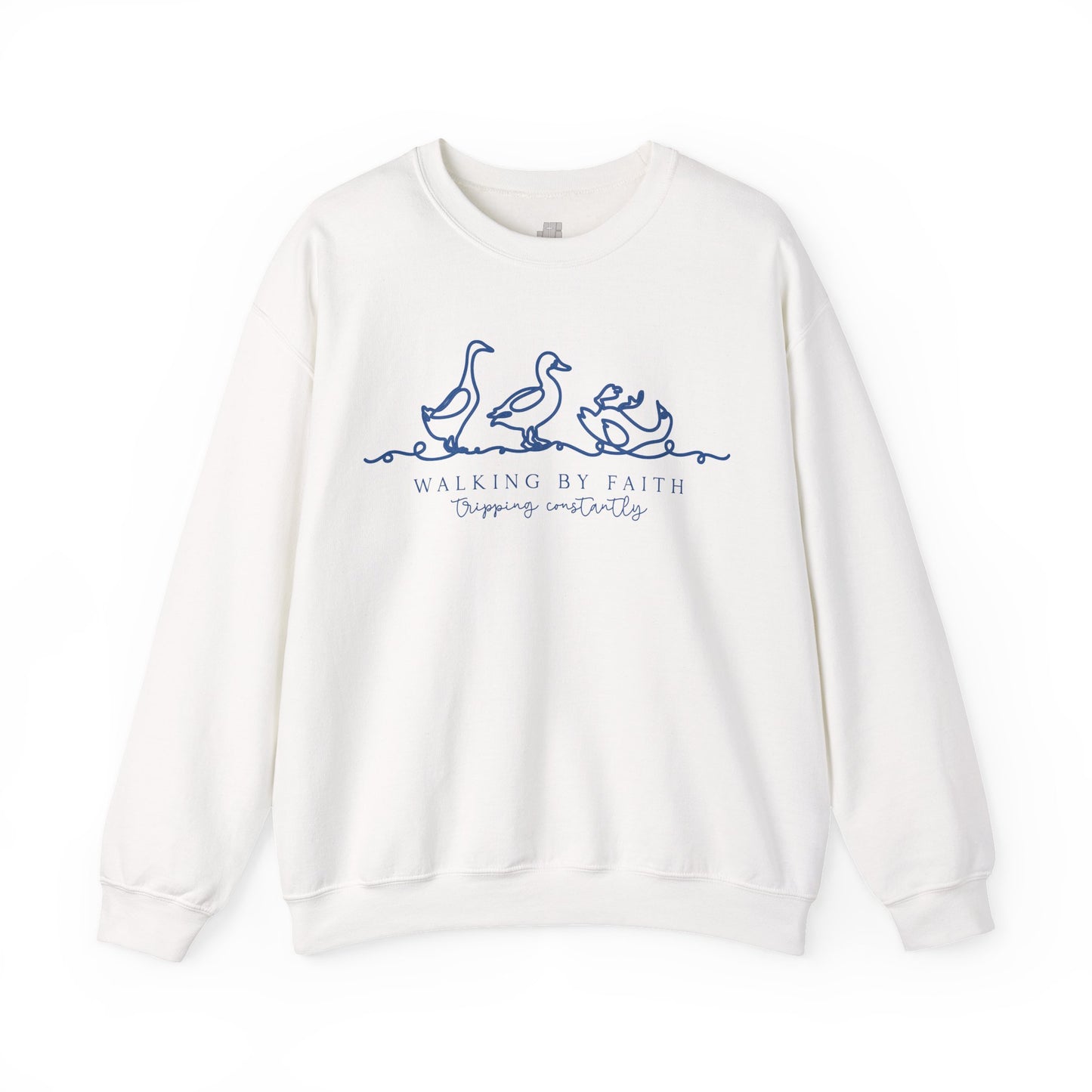 Walking By Faith Tripping Constantly Sweatshirt