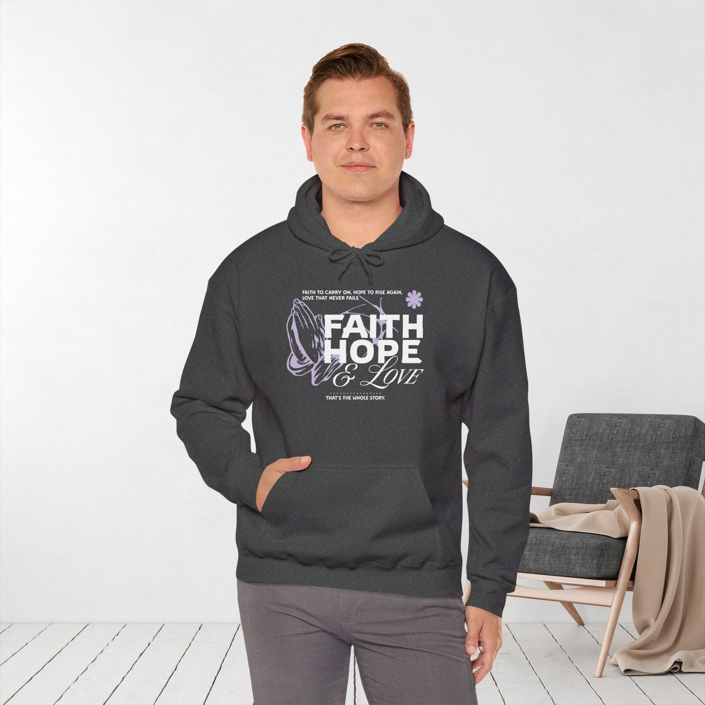 Faith Hope Love Hoodie