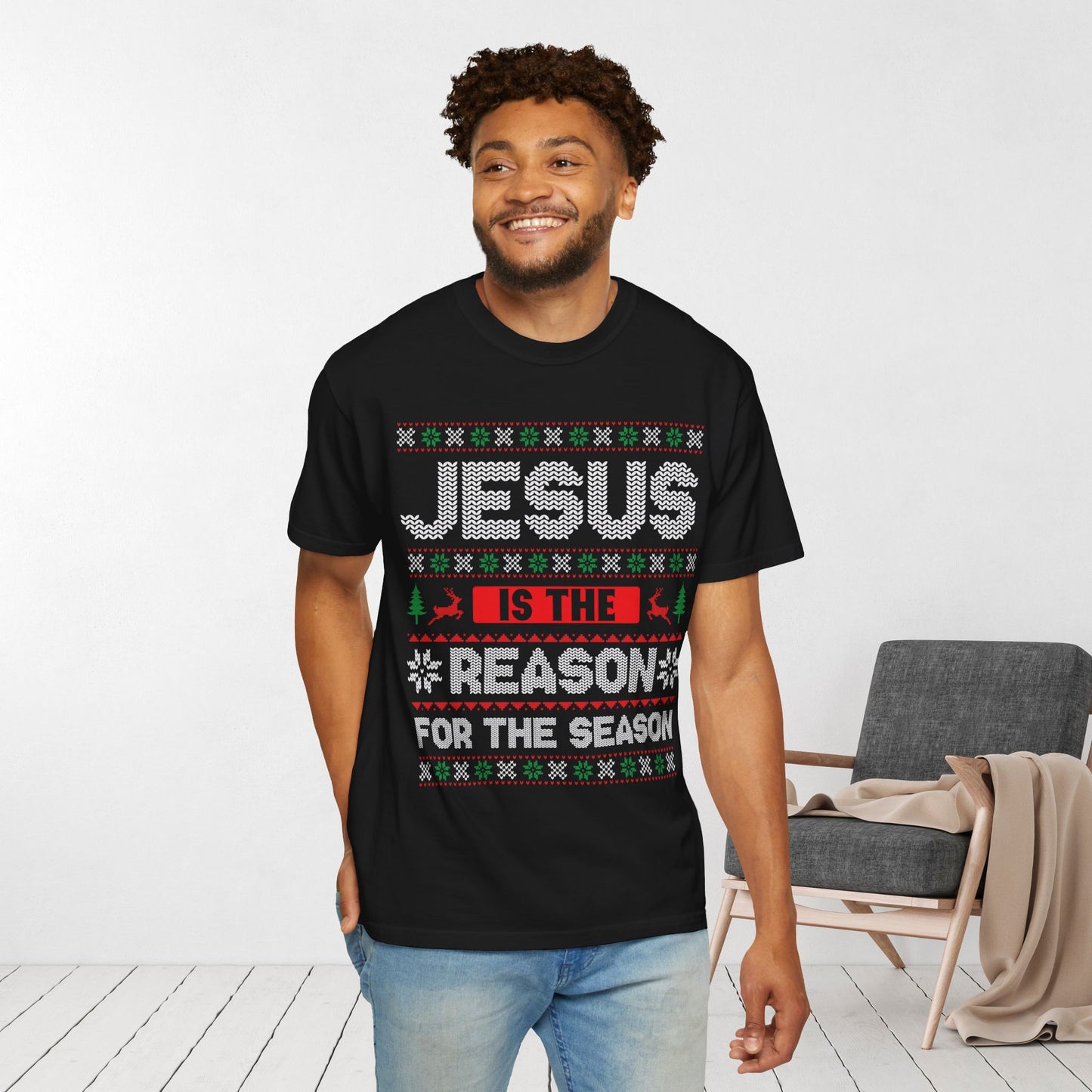 Jesus Is The Reason For The Season Comfort Colors Shirt
